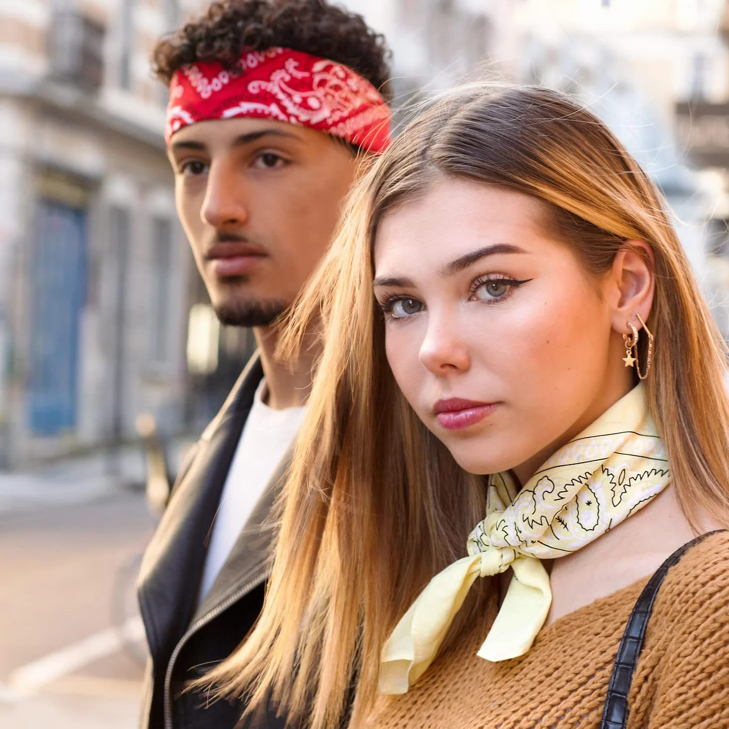 EL BANDANA Estampado Paisley 100% Algodón 20 Colores
