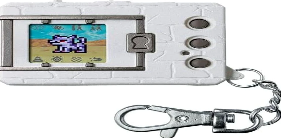 Digimon Bandai Color Ver 2 Original White Cyber Pet | Juego electrónico Digital Monster te permite criar y luchar como tus mascotas virtuales | Juegos de mano retro hacen grandes juguetes para niñas y