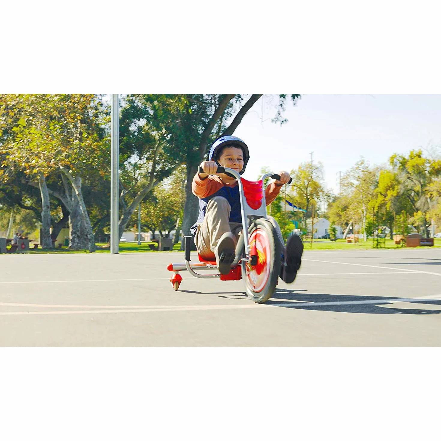 Razor FlashRider 360 - Vehículos para niños, Color Rojo