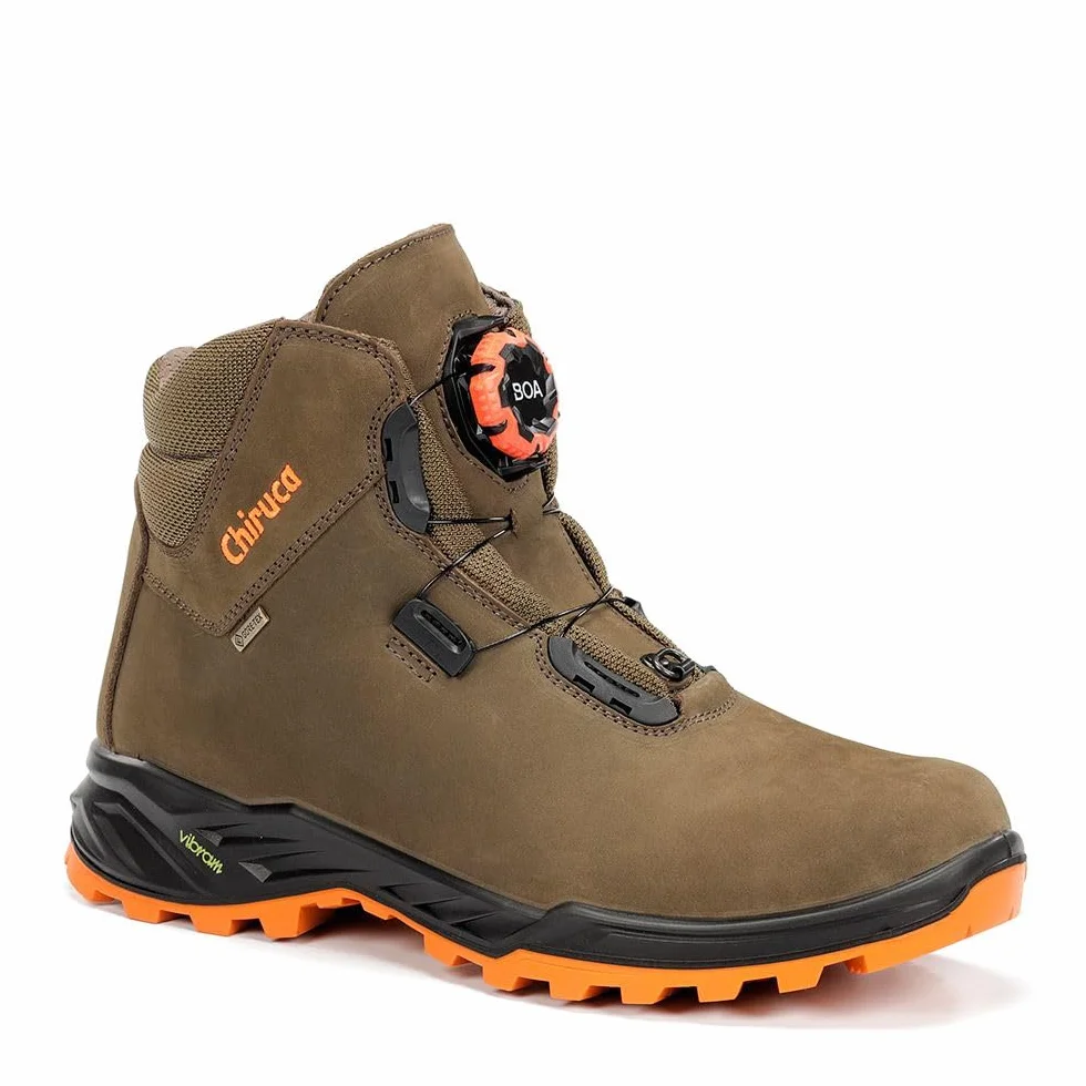 CHIRUCA Bota Cares Boa Hi Vis Color Kaki Talla 44 para Hombre