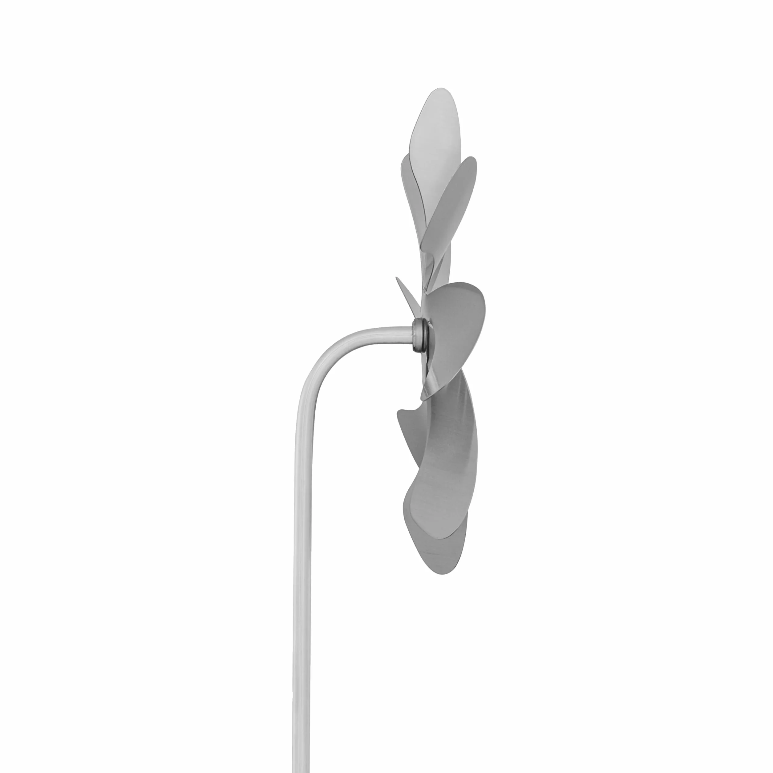 Molinillo de viento Speedy20 de steel4you; modelo A1002, hecho de acero inoxidable, diámetro del rotor de 20 cm, rodamiento de bolas, decoración para jardín, fabricado en Alemania