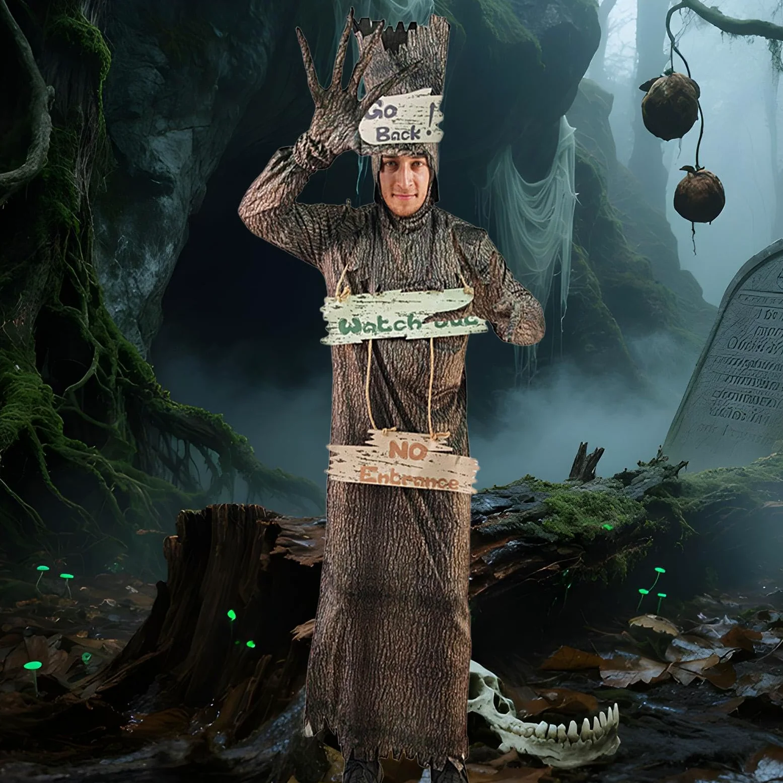 Disfraz Halloween Aterrador Cómodo Y Espeluznante Cosplay Gótico Para | Disfraces Espeluznantes Para Adultos Cosplay Para Mujeres Y Hombres Cumpleaños Celebración Casa