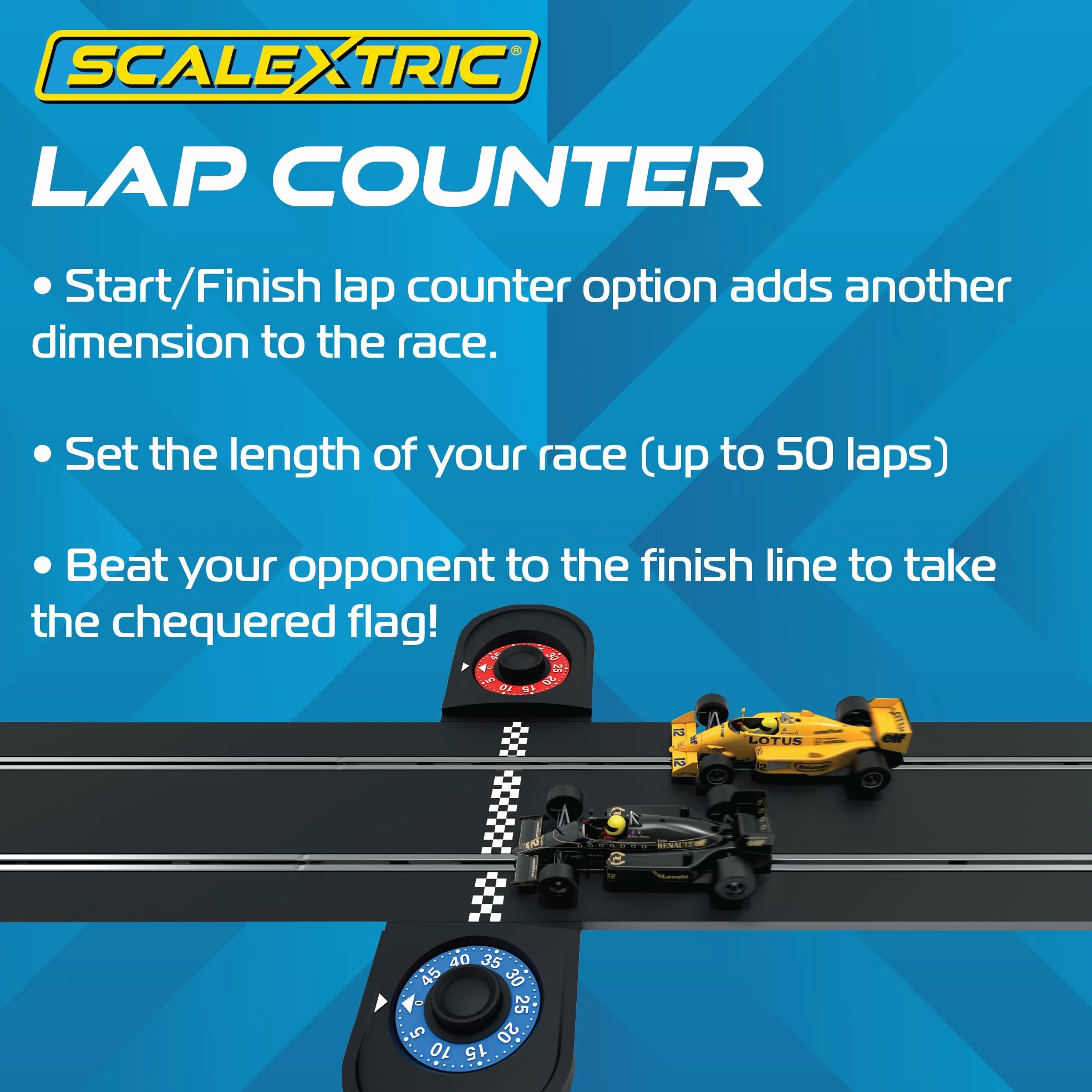 Scalextric 1980s Grand Prix Race Set Conjuntos estándar, Multicolor, C1432M