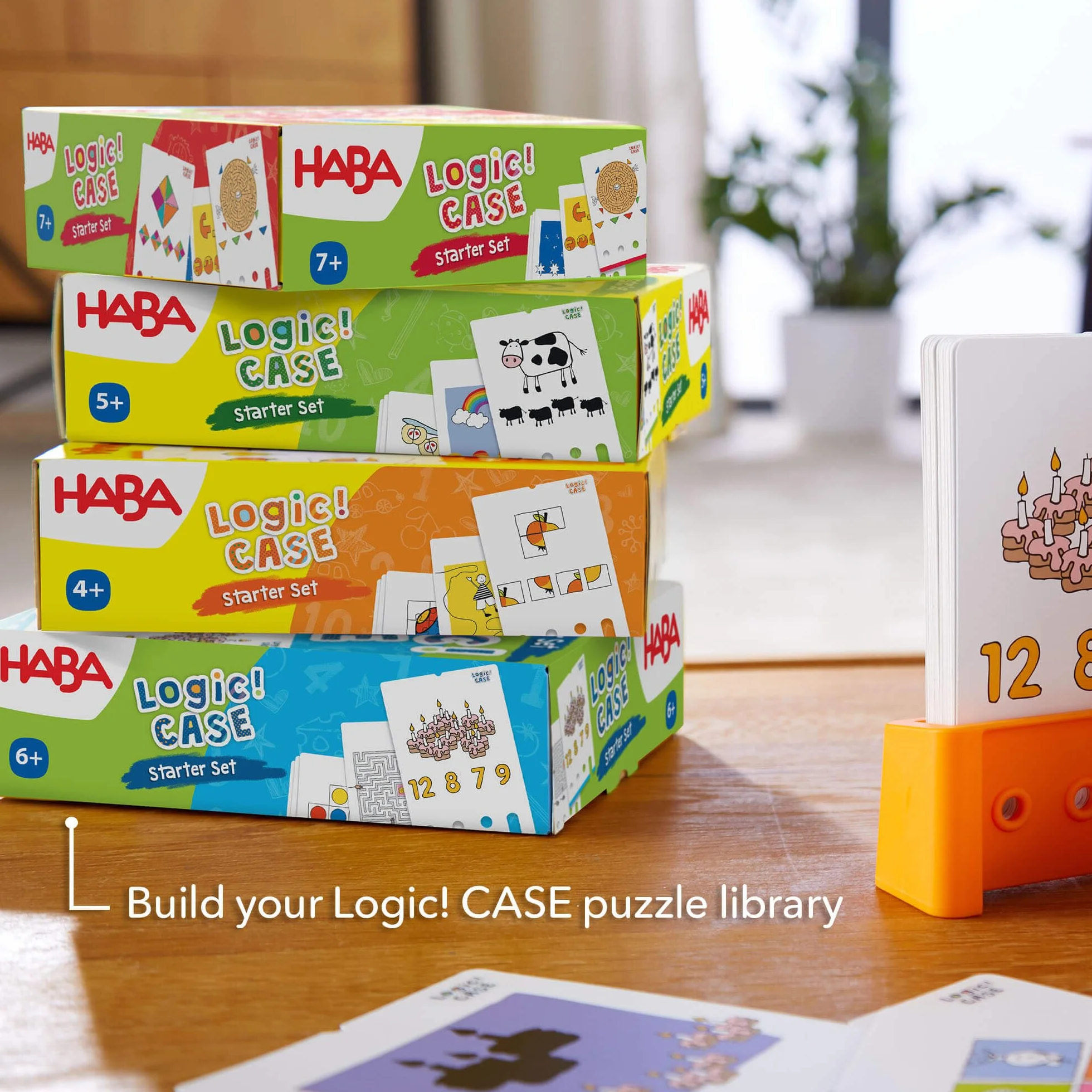 HABA LogiCASE Set de Iniciación 5+ Juego Educativo