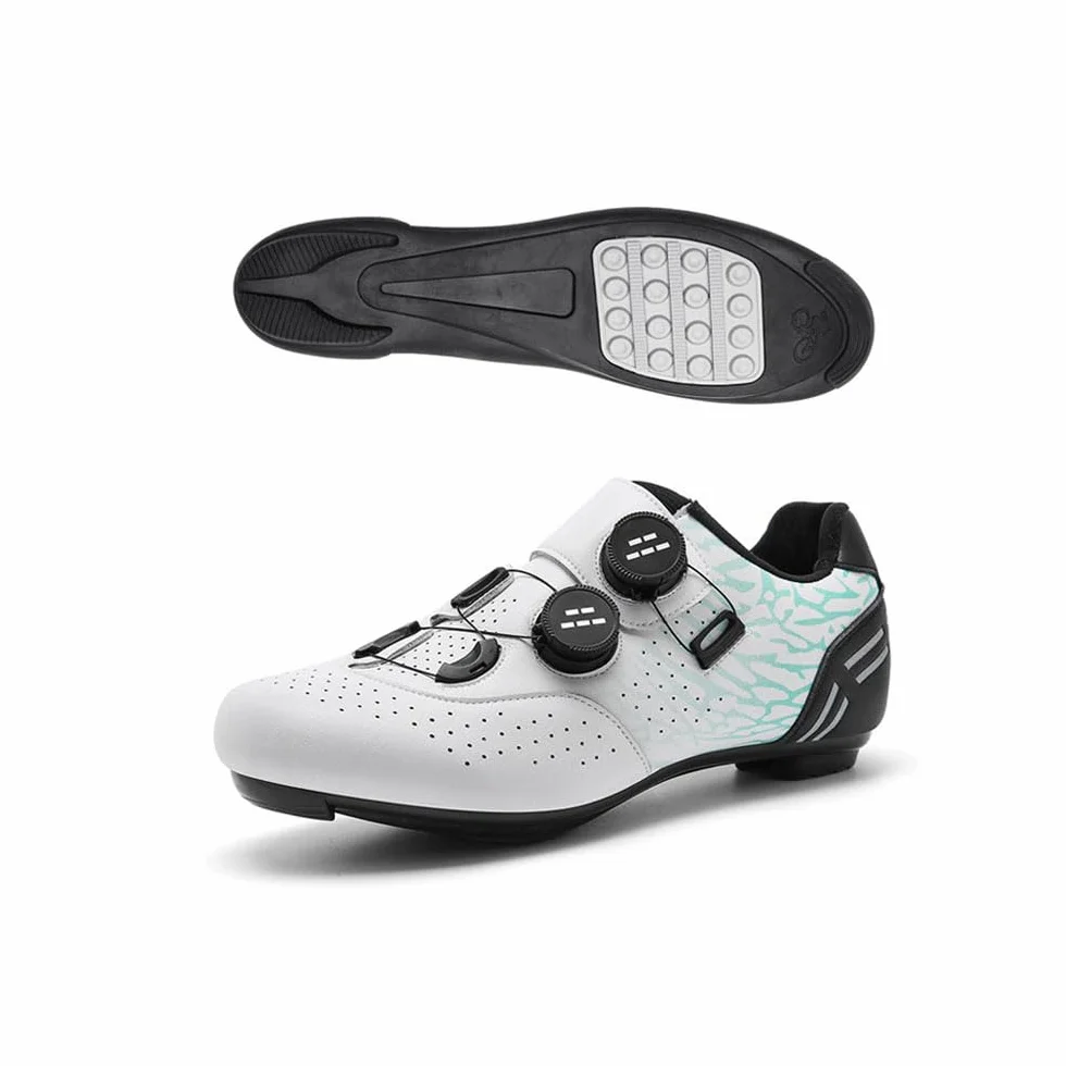 Hixingo Zapatillas de Ciclismo Unisex Adulto MTB Carretera Respirables Antideslizantes T730