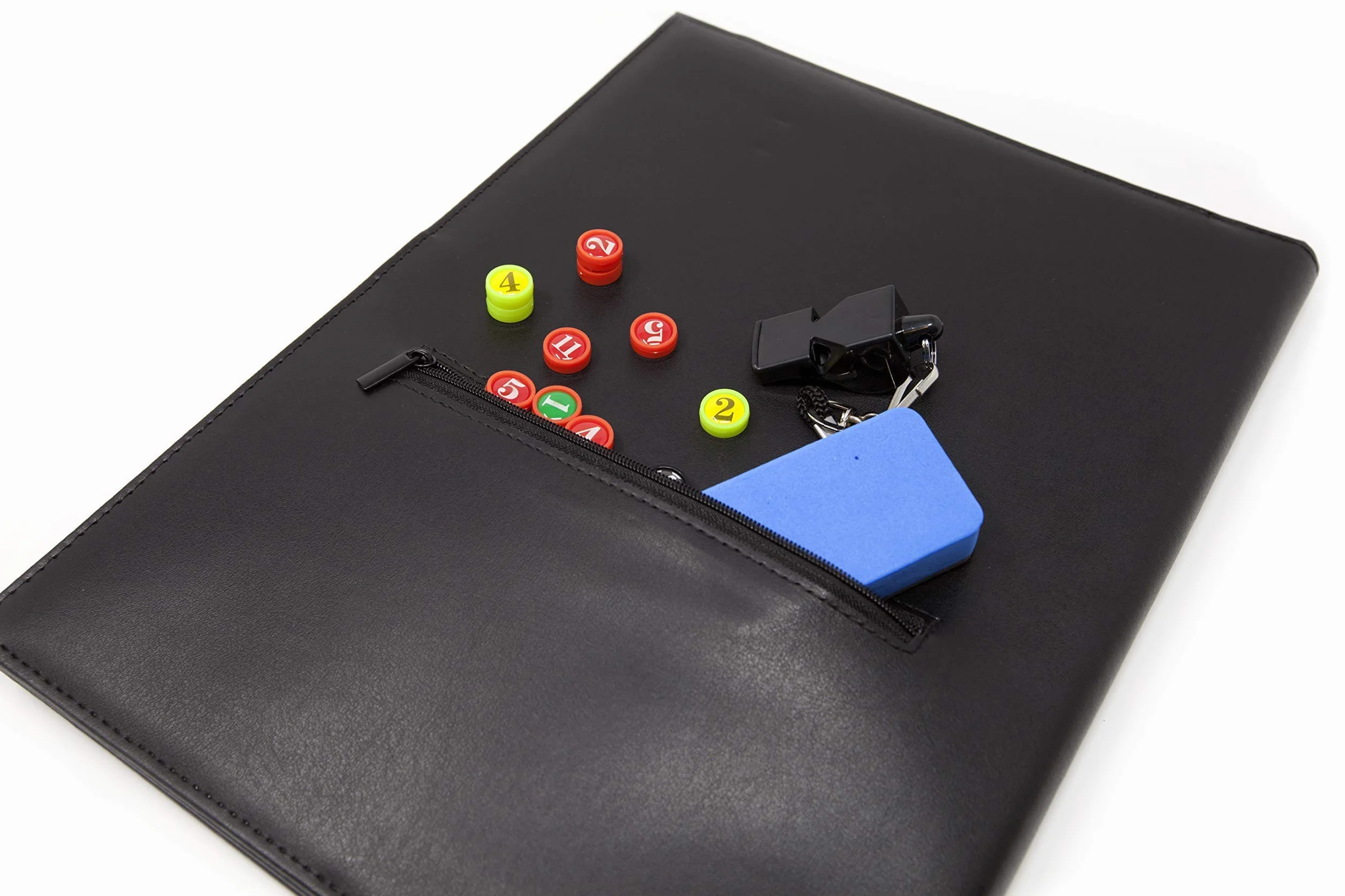 Carpeta Táctica Plegable para Entrenadores de Fútbol con Bolsillo