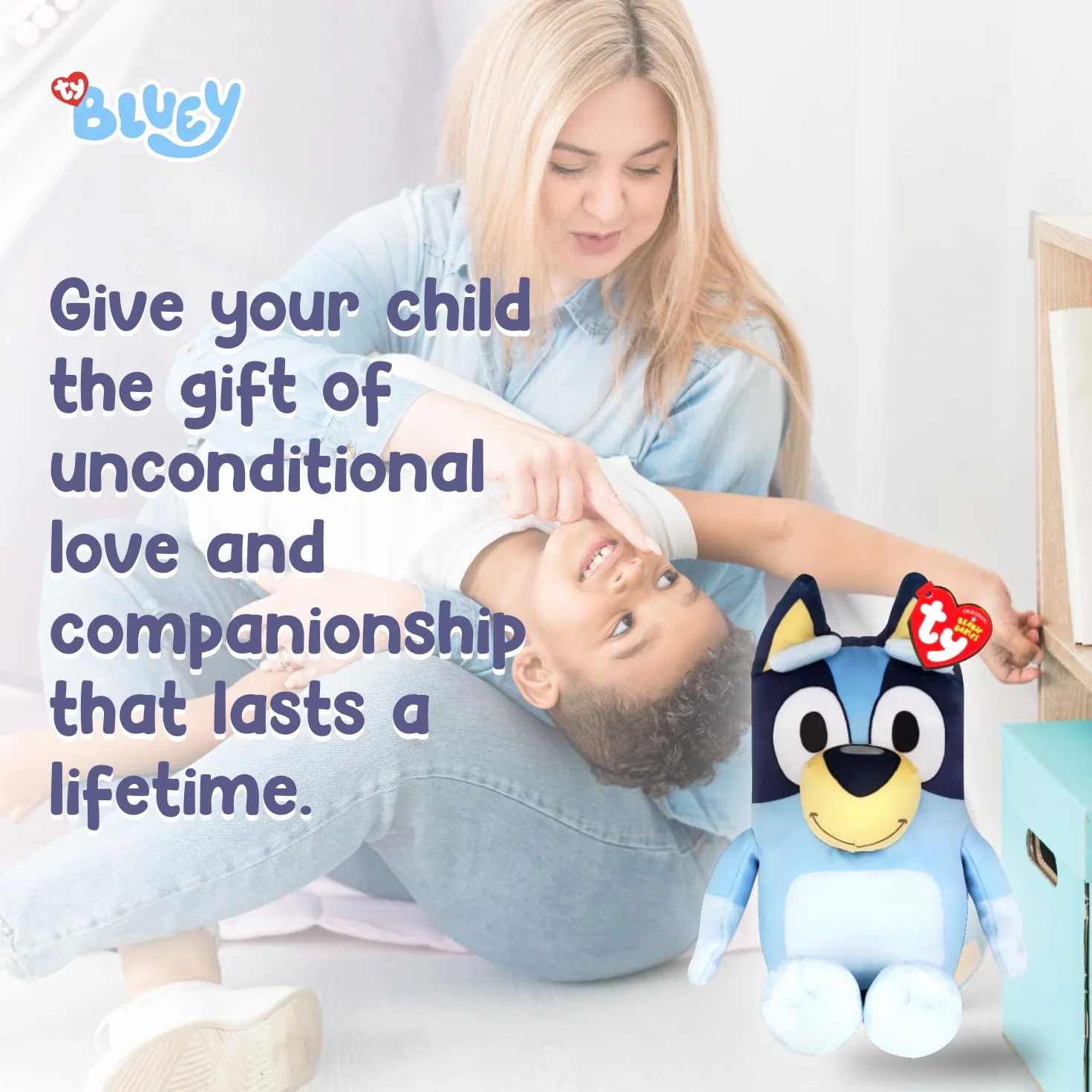 Ty Beanie Babies BLUEY El Personaje del Programa de televisión BLUEY