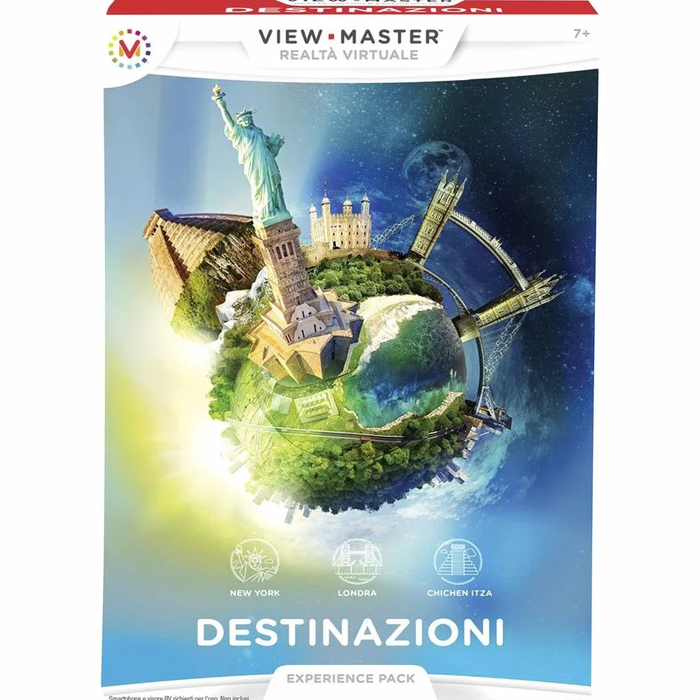 View-master - Pack experiencia: viajes (Mattel DLL69) , color/modelo surtido