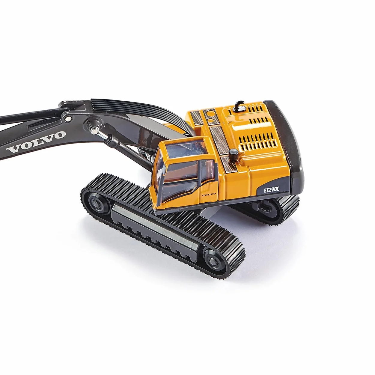 Siku 3535 Excavadora hidráulica Volvo, Brazo de Excavadora Funcional, 1:50, Metal/Plástico, Amarillo