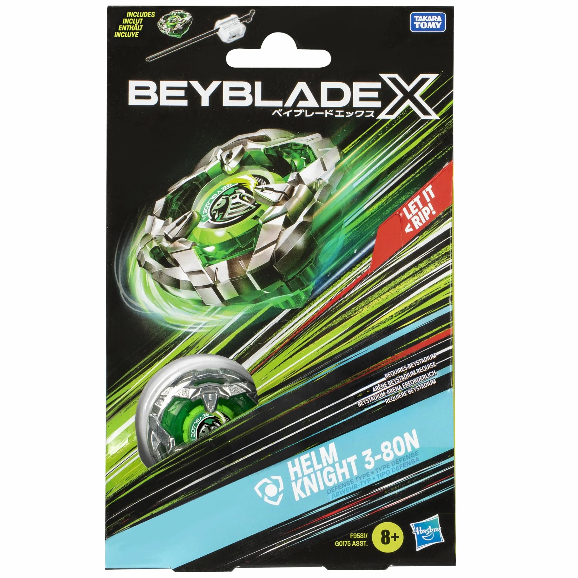 Bey Blade BBX Helm Knight Defense
