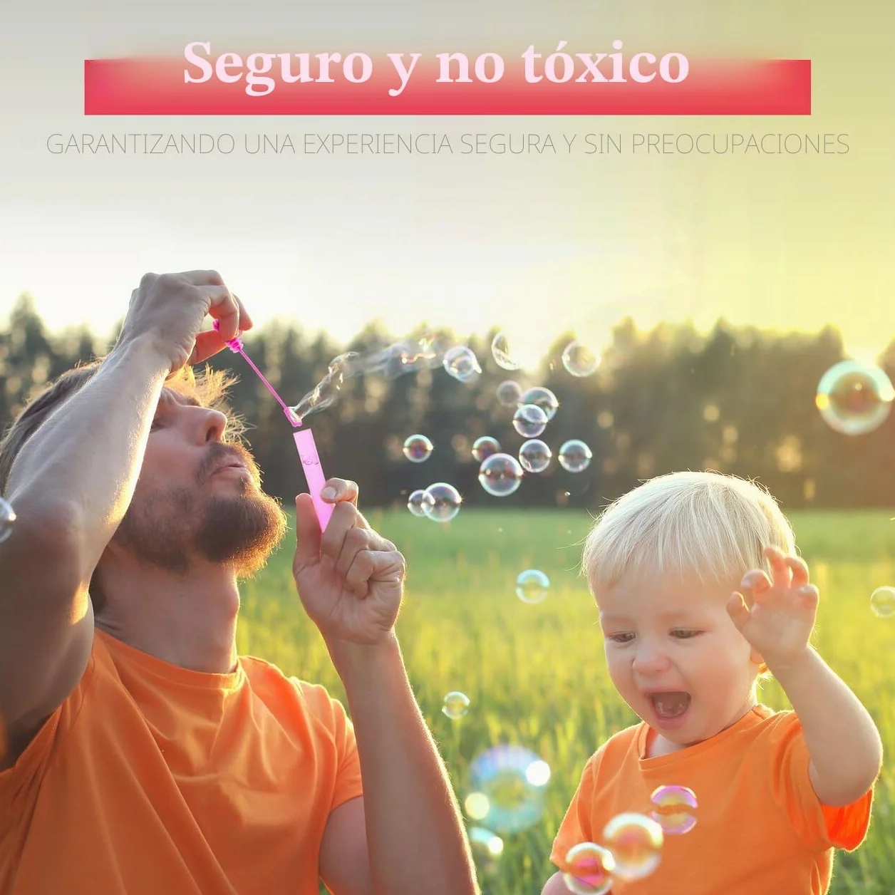 JOYIN 32pcs de Mini Varitas de Burbujas, 8 Colores de Círculos, Rellenadores de Bolsas, Premios para Niños y Niñas