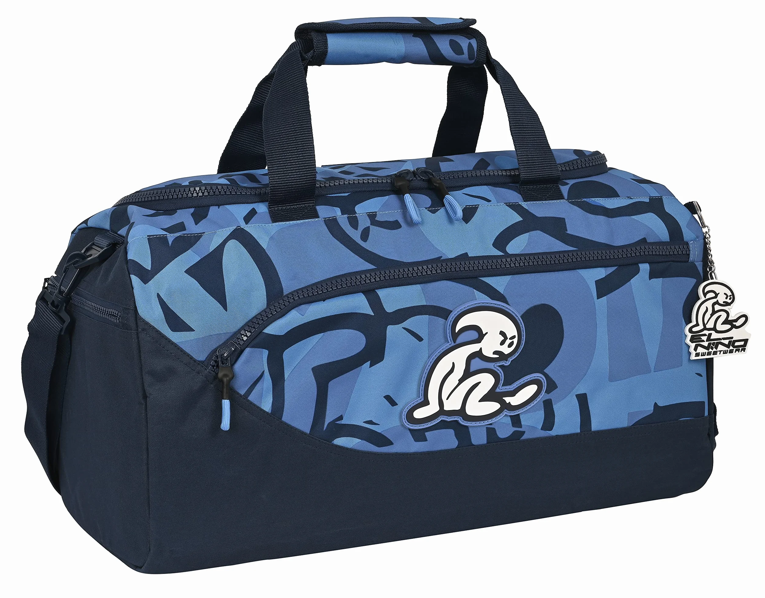 Safta EL NIÑO Bahia Bolsa de Deporte Mochila 50x25x25 cm Azul