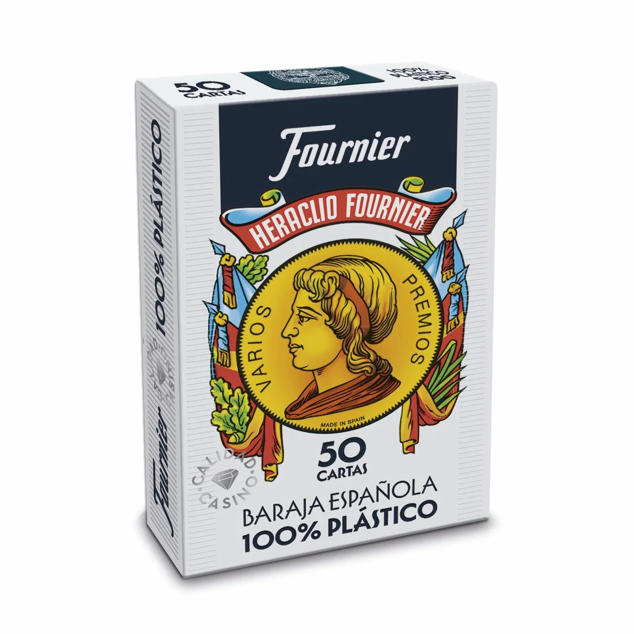Baraja española Fournier Nº 2100 50 cartas 14 años