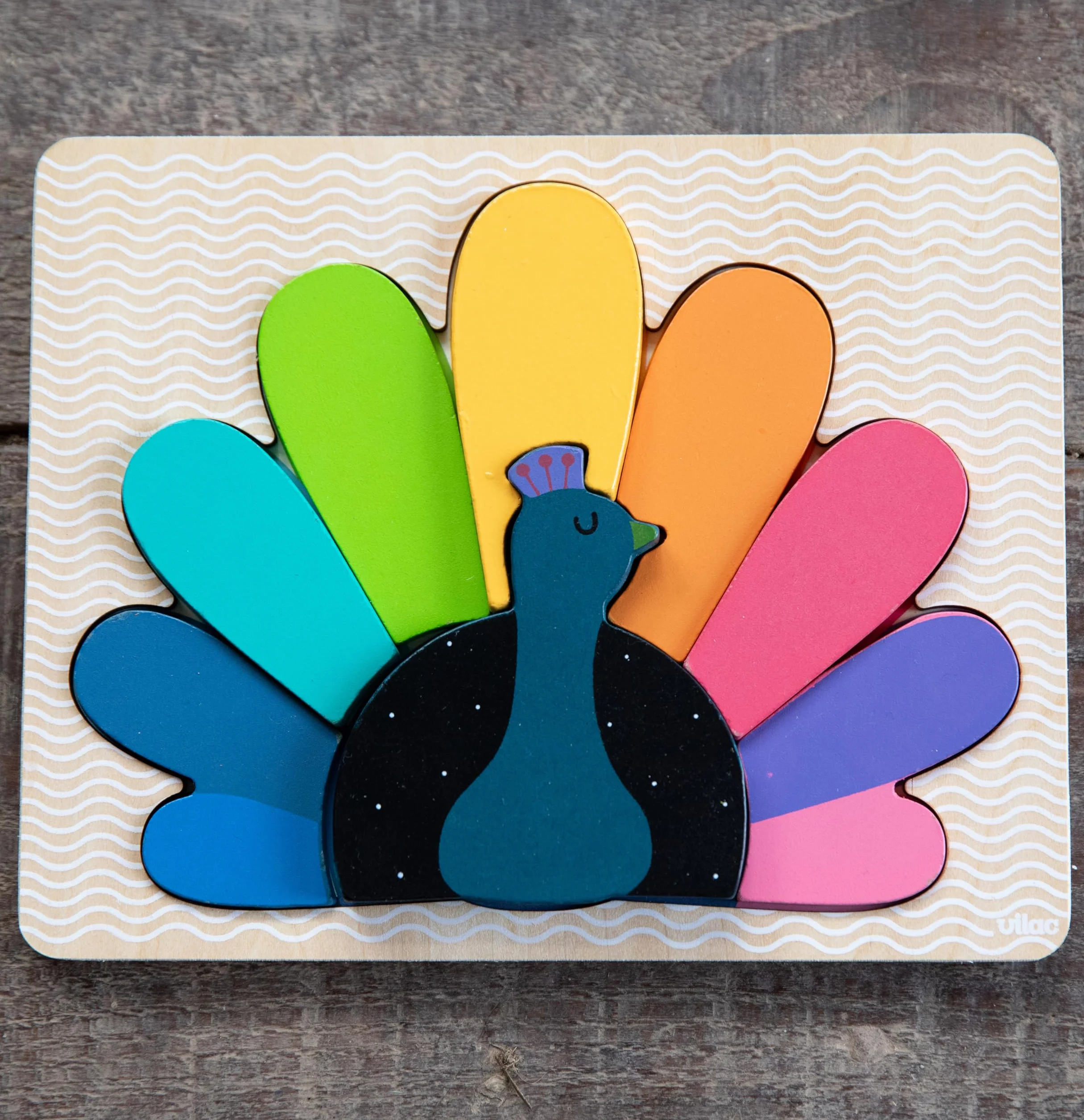 Nattou Animales Rompecabezas Multicolor Grand Vilac VIL7413