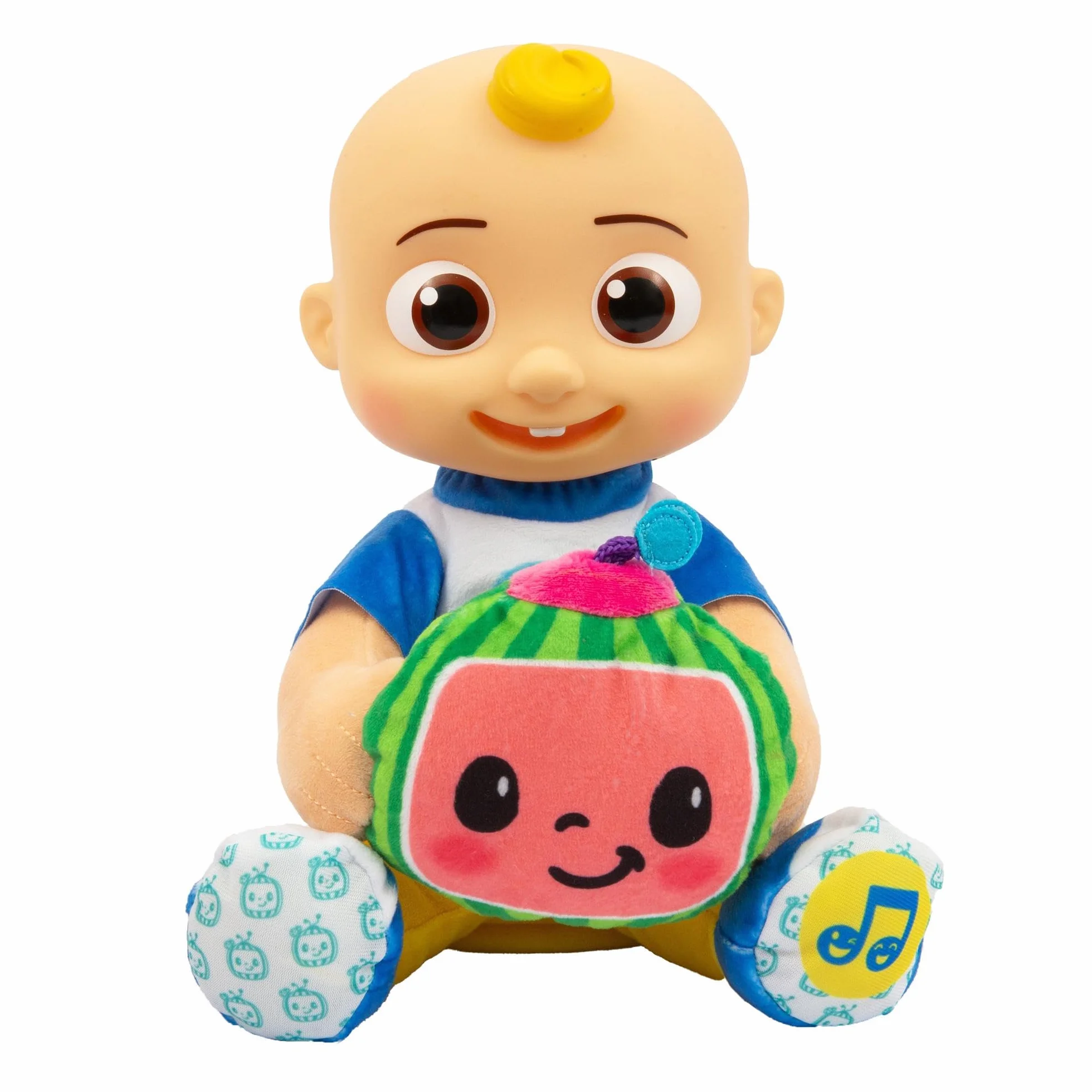Giochi Preziosi Cocomelon Peek A Boo JJ - JJ en versión Césped de 30 cm con Sonidos y Movimientos motorizados Pr Jugar al bubu Siete Años, para niños a Partir de 2 años, Ccm41000