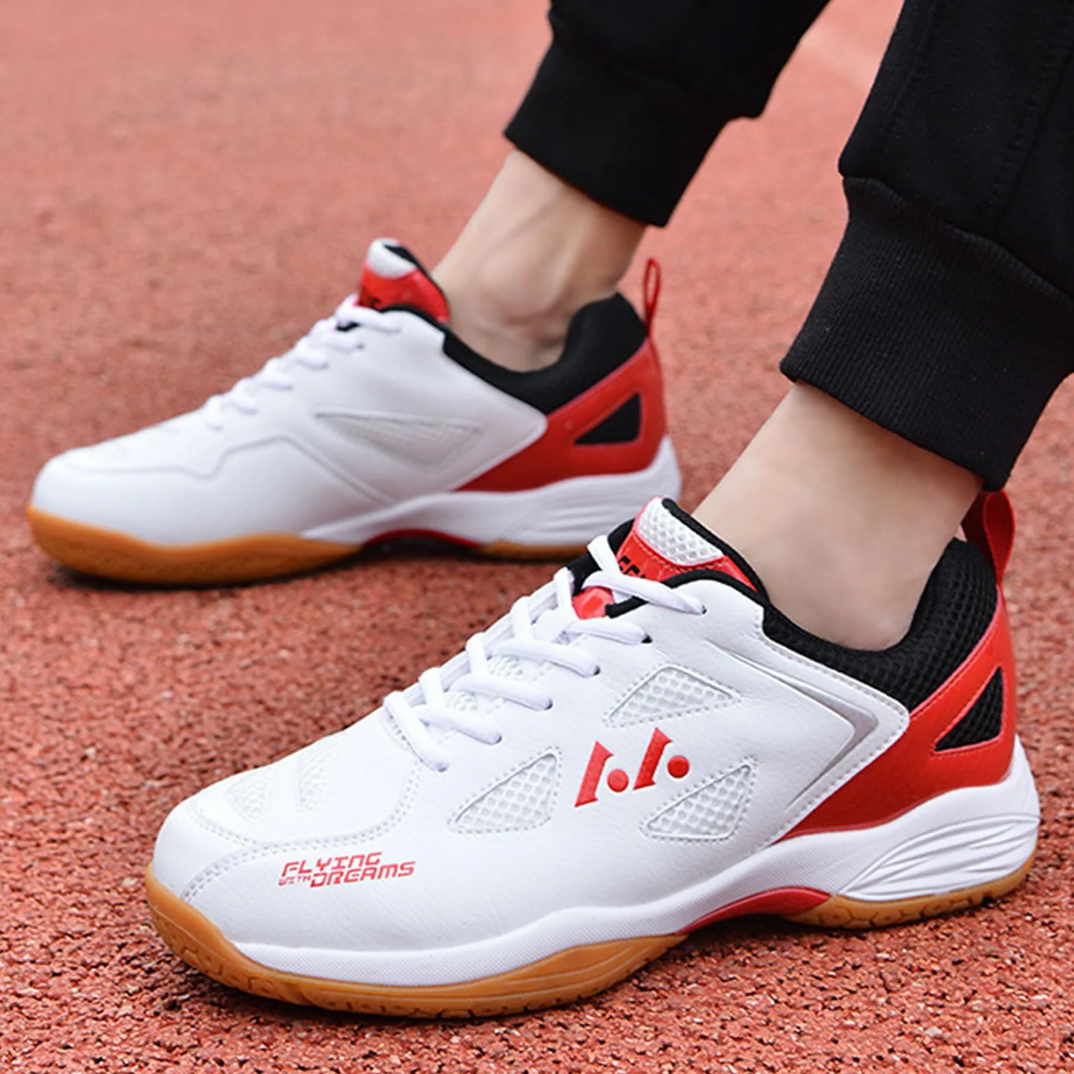 Zapatillas Tenis Bádminton Squash Ligero Antideslizante Deportivos Hombre Transpirable Voleibol Fitness