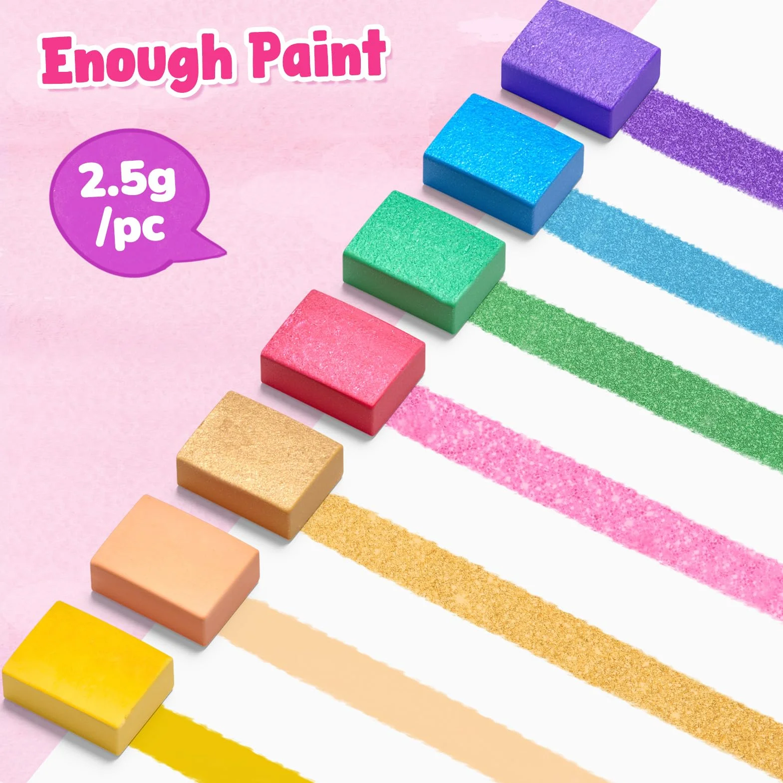 JoyCat Libro para colorear con acuarelas para niños pequeños a partir de 3-8 años, juego de acuarela para arte y manualidades, juguete educativo como regalo de cumpleaños para niños y niñas