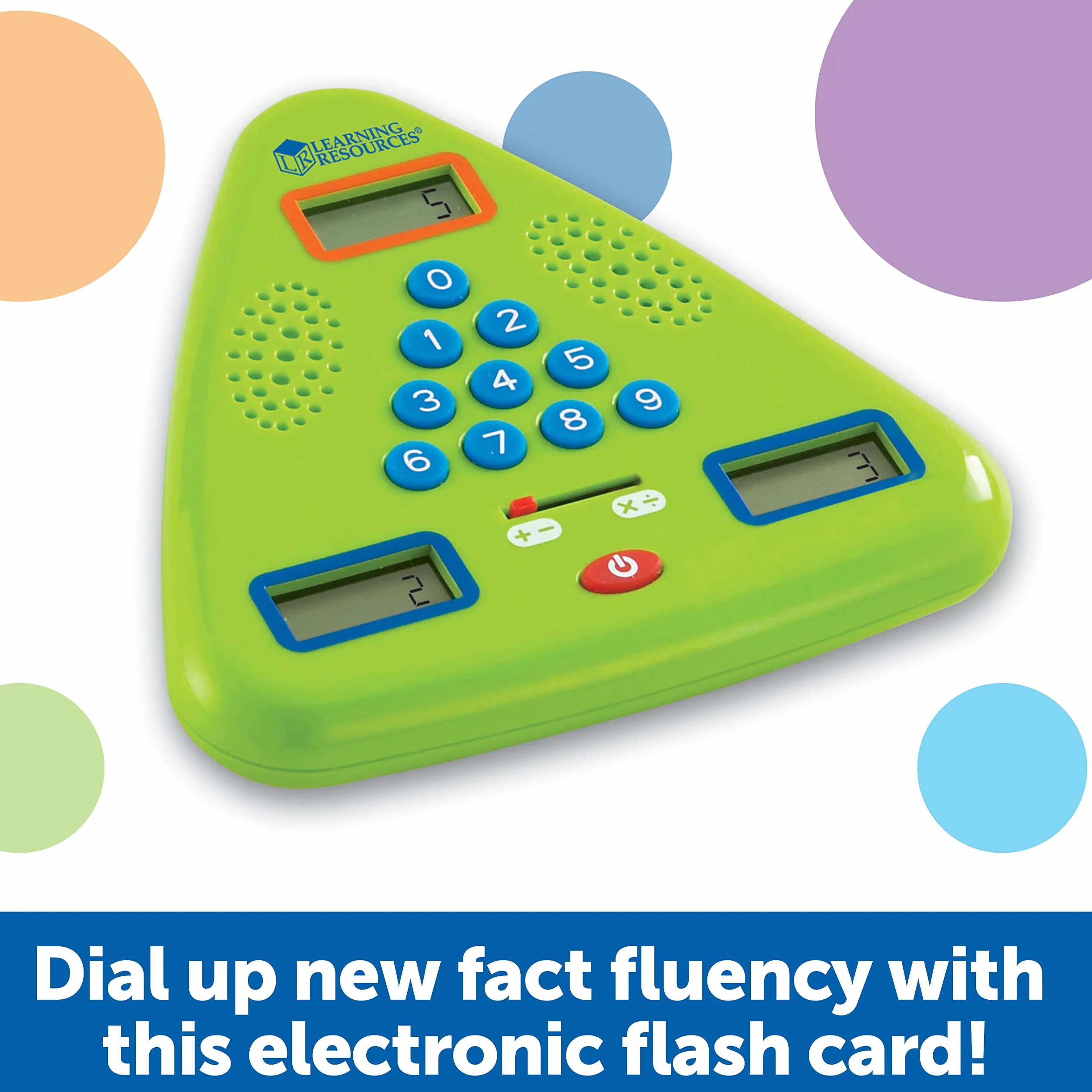 Learning Resources Minute Math, 6–10 Años, Juego Electrónico de Matemáticas, Mejora el Cálculo Mental con Desafíos Flash