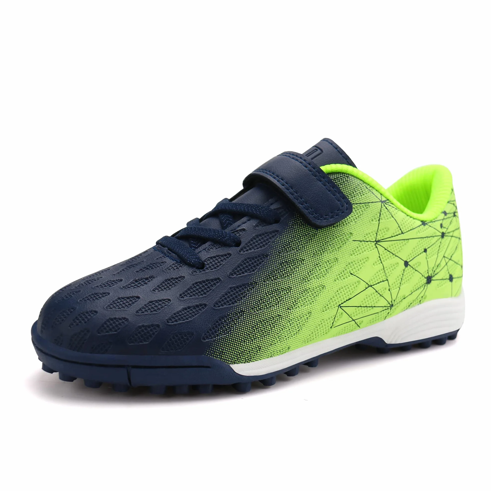 JABASIC Hallen Botas de fútbol para niños y niñas césped artificial