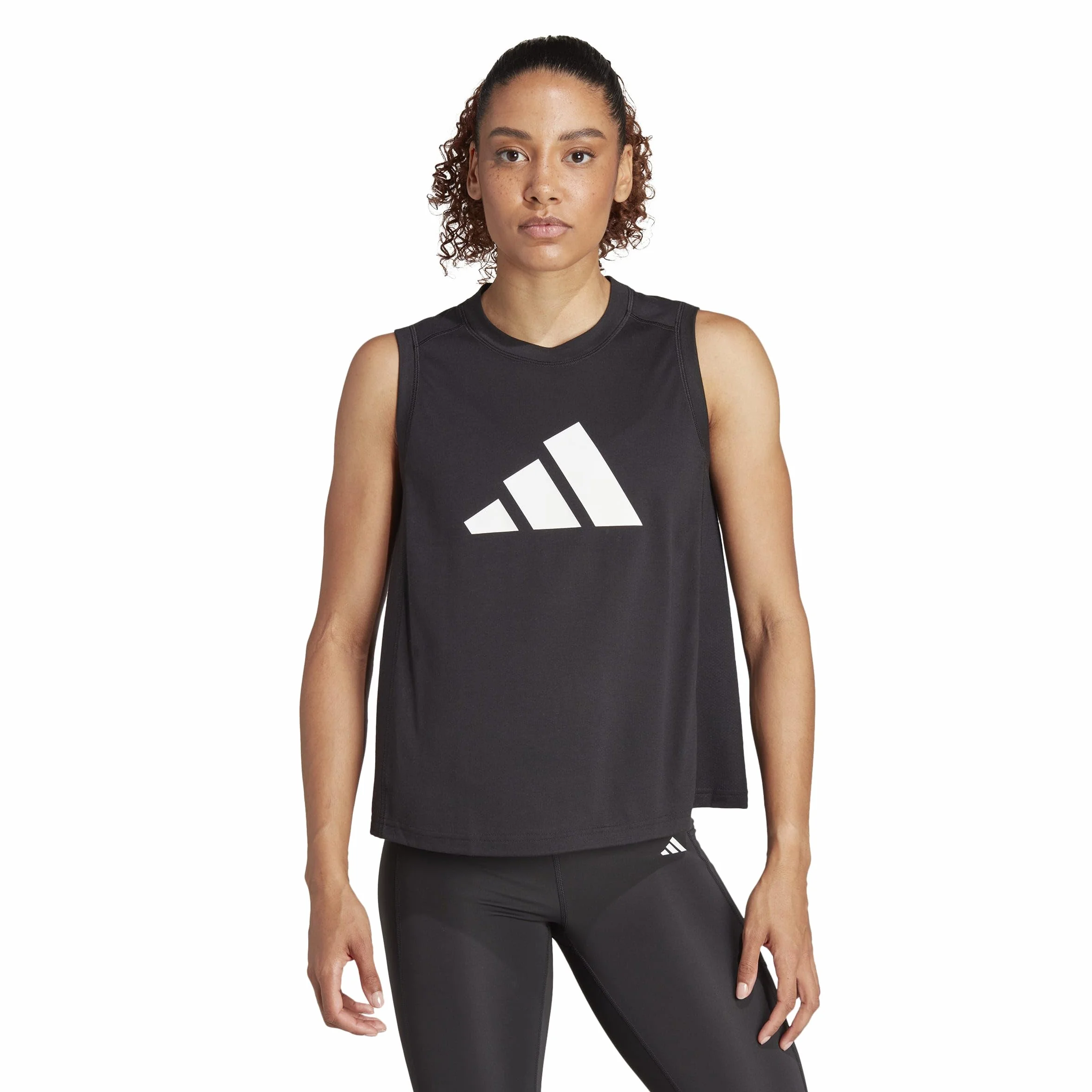 Adidas Train Essentials Big Performance Logo Training Tank Top Mujer