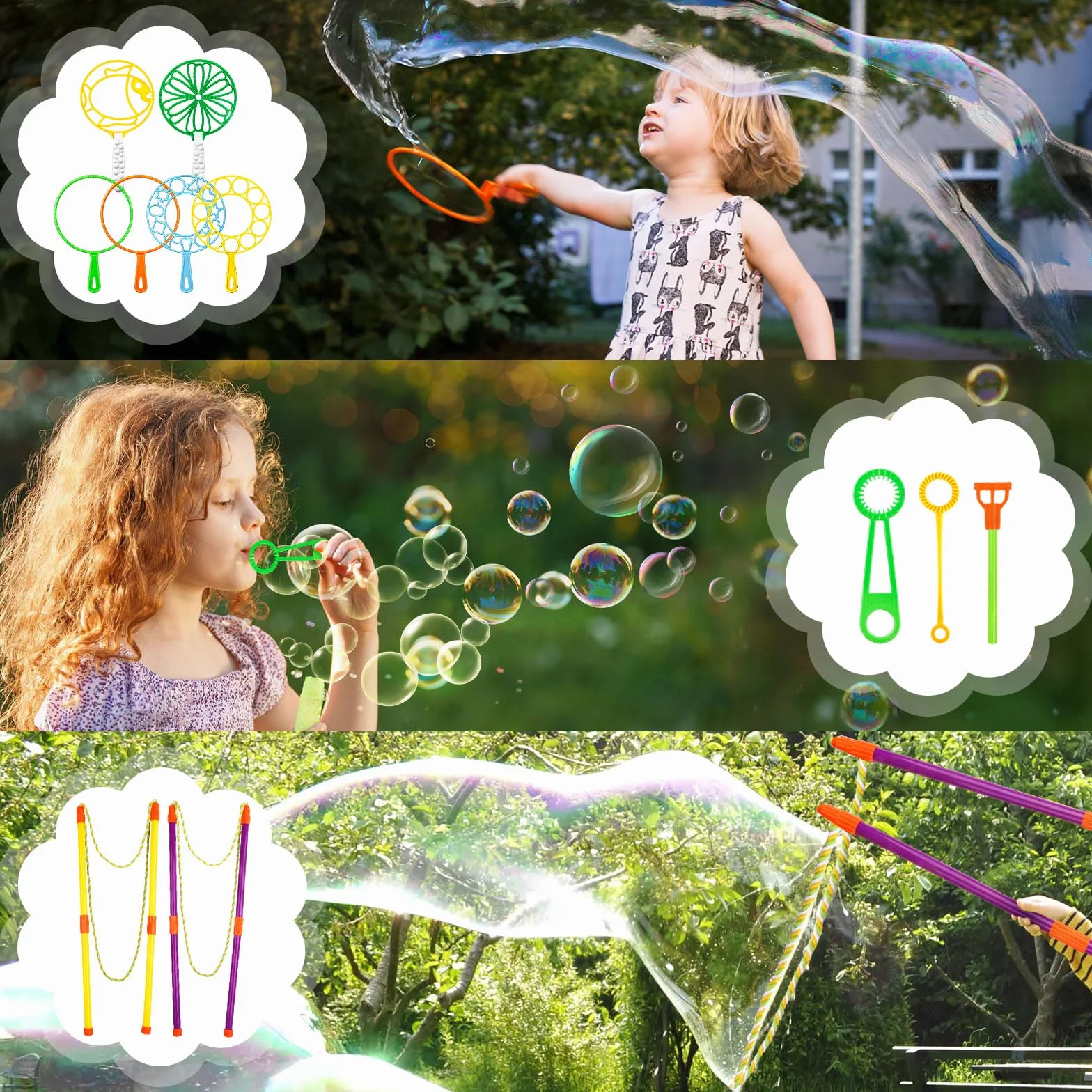 32Pcs Kit de Soplado de Burbujas, Kit de Varita de Burbujas, Juego de Burbujas de Jabón, Kit de Burbujas de Jabón para Actividades al Aire Libre, Fiestas de Cumpleaños, Juegos Infantiles