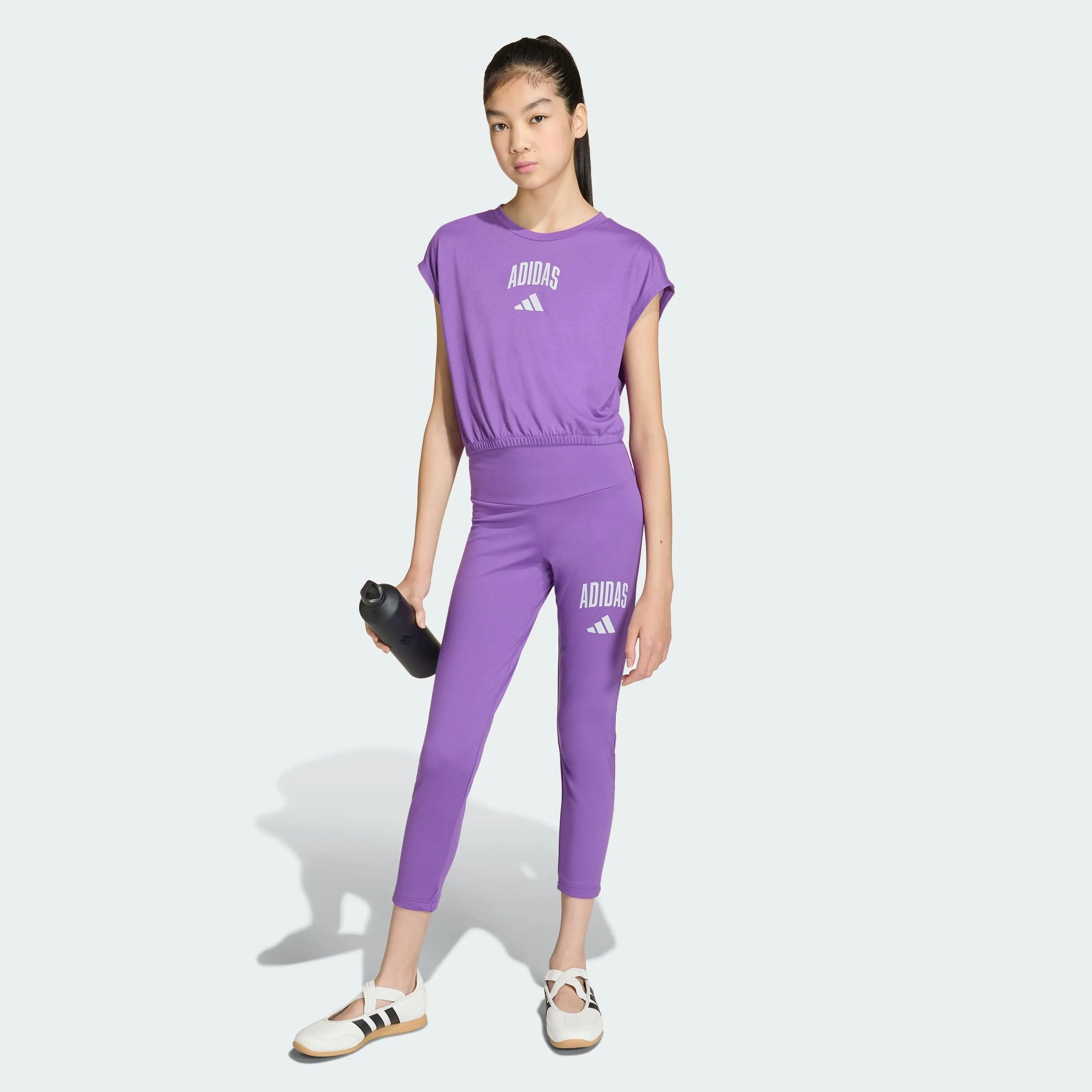 Adidas Seasonals Collegiate Typography T-Shirt Camiseta Niñas