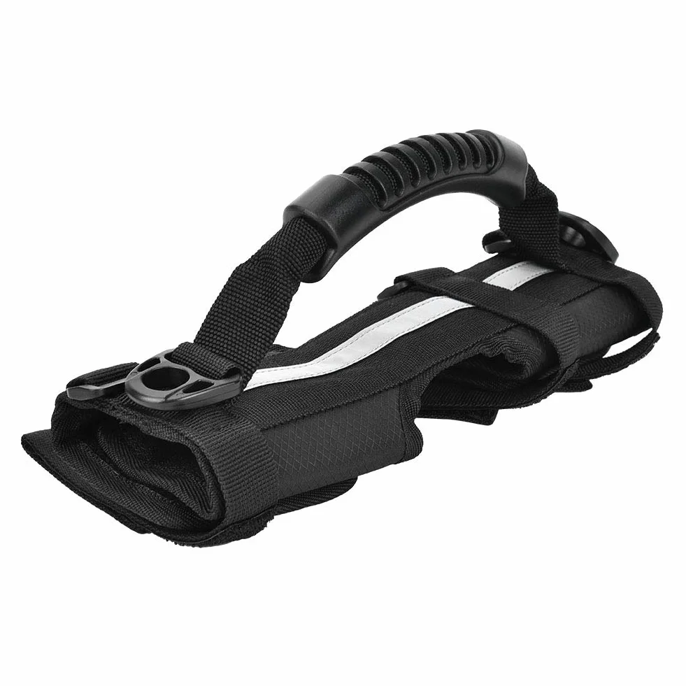 SUNGOOYUE Asa de Transporte para Universal Scooter Hand Carrier Correa Cinturón Plegable Bicicleta Ciclismo Accesorio