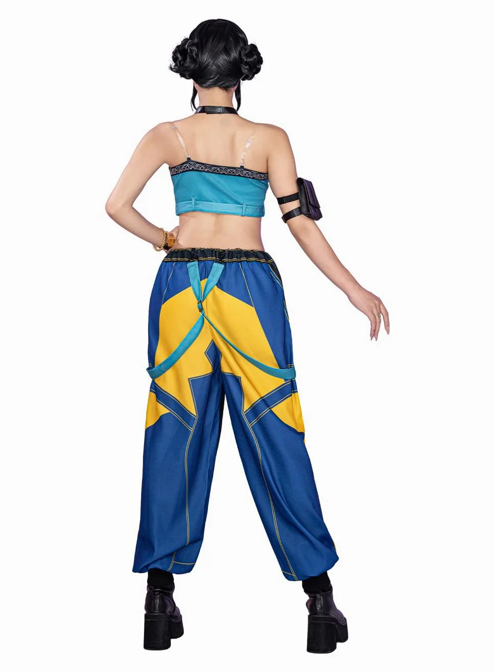 OSIAS Zoey Cosplay Mujer con Almohadillas Integradas en el Top