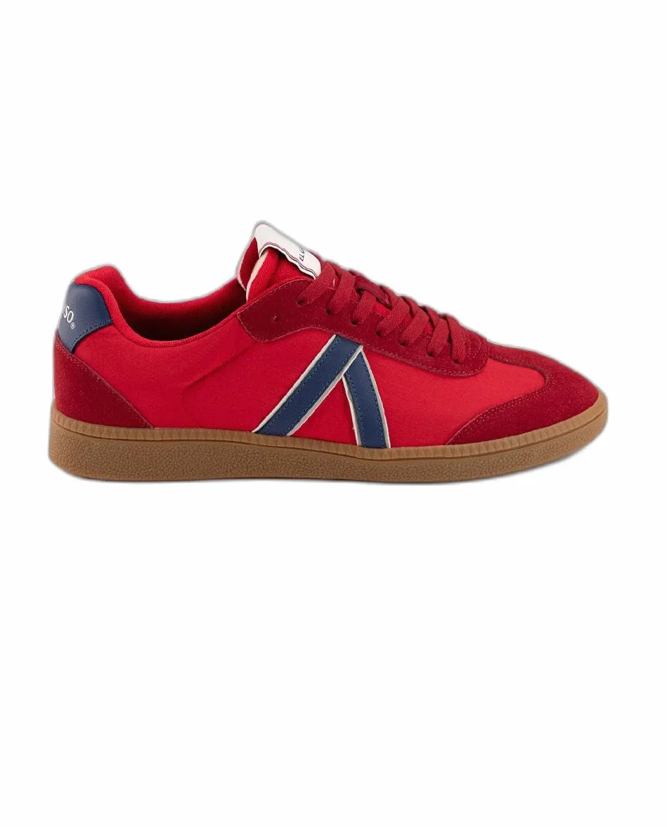 El Ganso Zapatilla Setentera Nylon Granate
