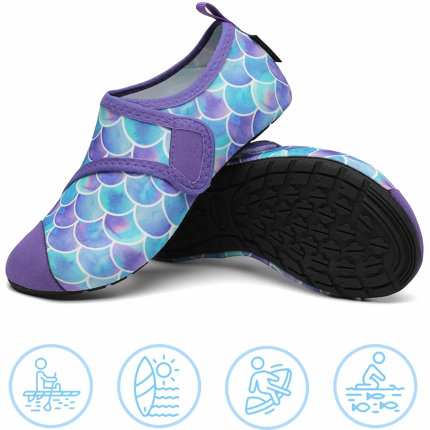 SAGUARO Escarpines Niño Niña Zapatos de Agua Transpirable Secado Rápido Touch X