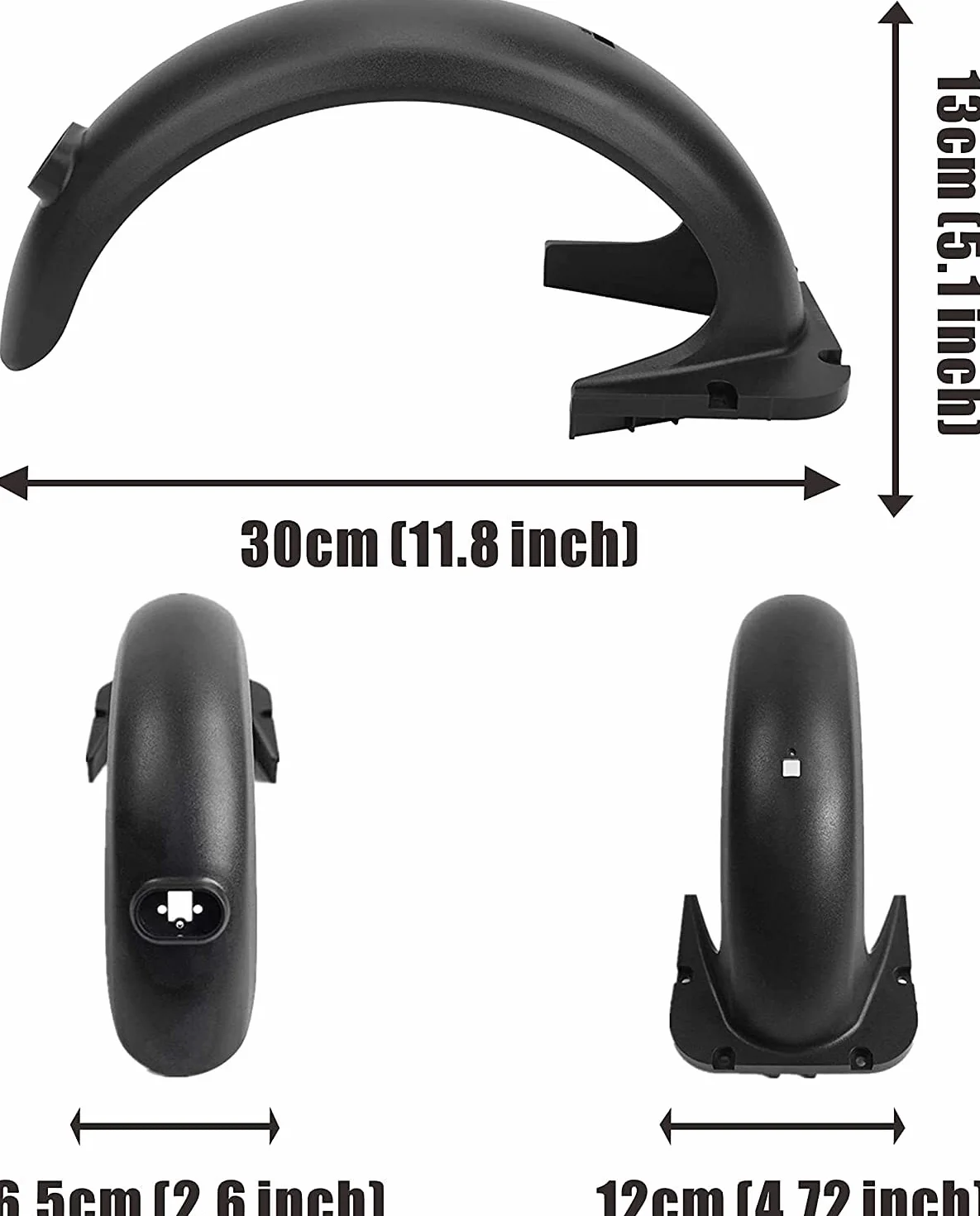 Segway Ninebot MAX G30 Juego de Accesorios para Guardabarros Trasero con Soporte