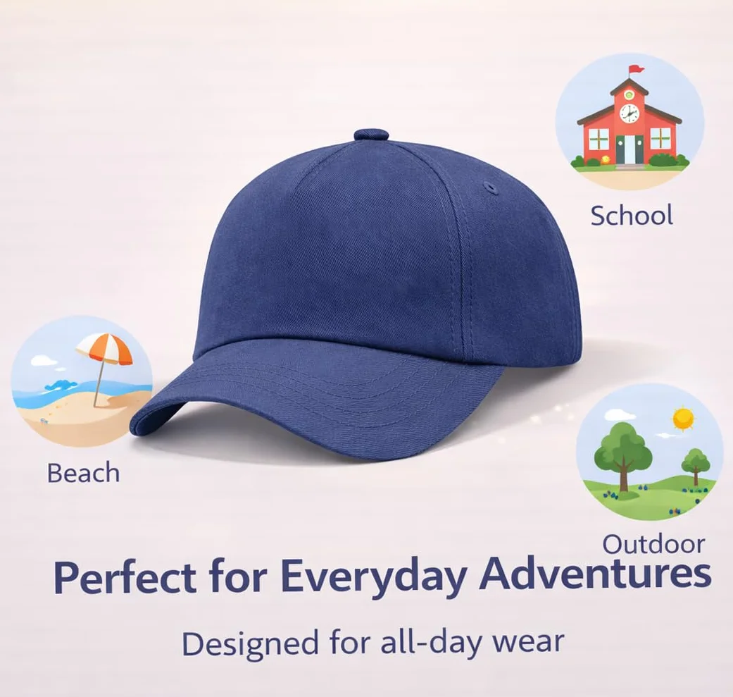 Gorra de béisbol niños y niñas