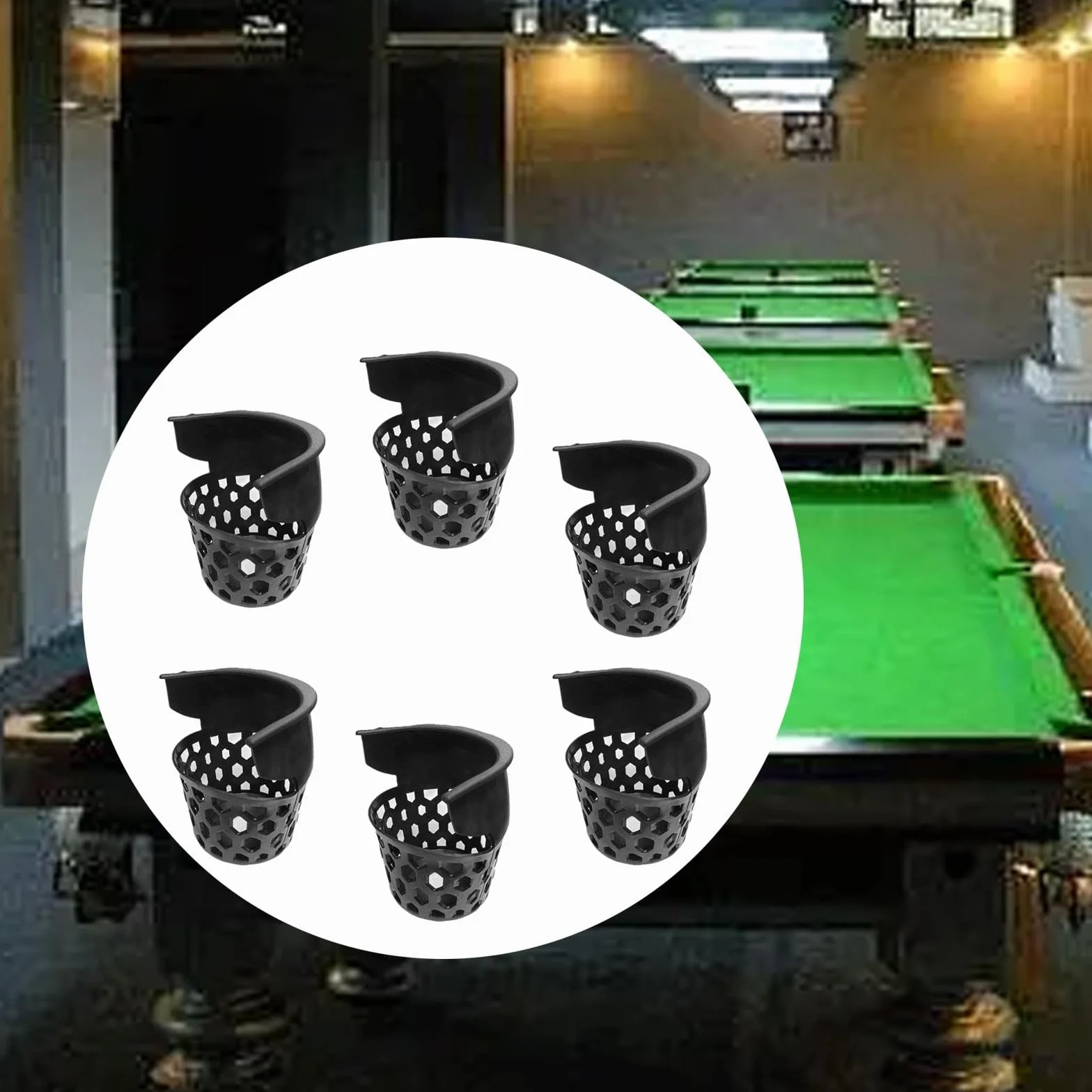Bolsillos para Mesa de Billar, Cestas de Repuesto, Accesorios Resistentes
