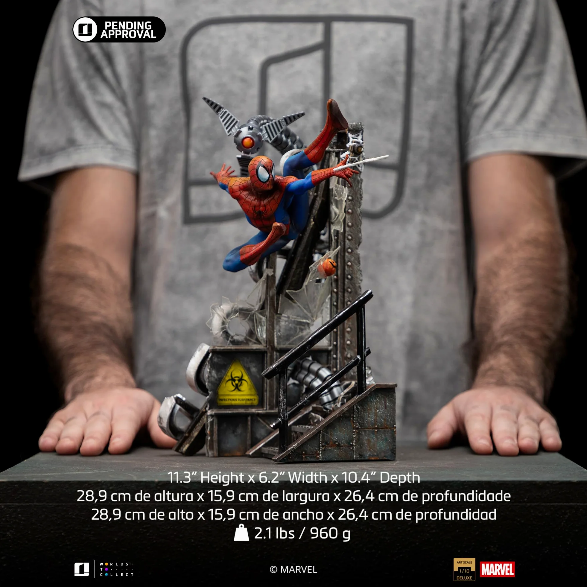Iron Studios Estatua Art Scale 1/10 Spider-Man (Edición Especial) – Marvel Comics 28,9 cm