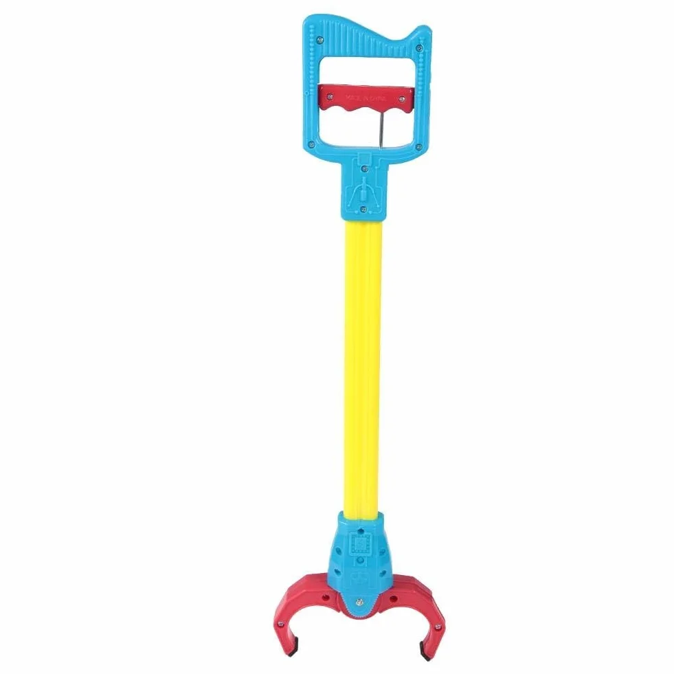 Grabber spielzeug, Kinder Roboter Arm klaue spielzeug erreichen Grabbing Stick Kinder intelligenz spielzeug(Gelb)