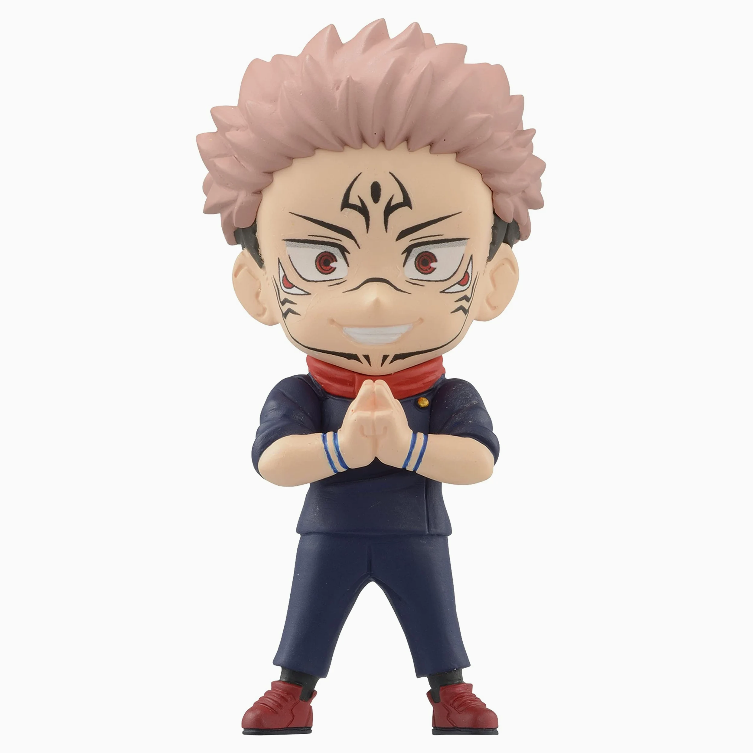 Bandai Namco - Jujutsu Kaisen Adverge Figura Set C (Yuji Itadori, Kento Nanami, Ryomen Sukuna, Jogo), Bandai Adverge Figure Box Set