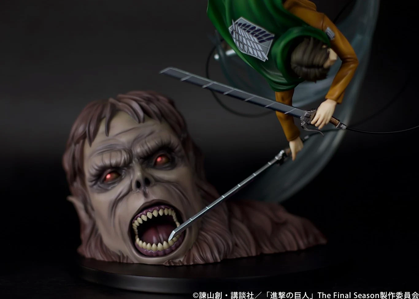 Proof Levi vs Beast Titan Ver. Fig. 27,5 cm Attack on Titan