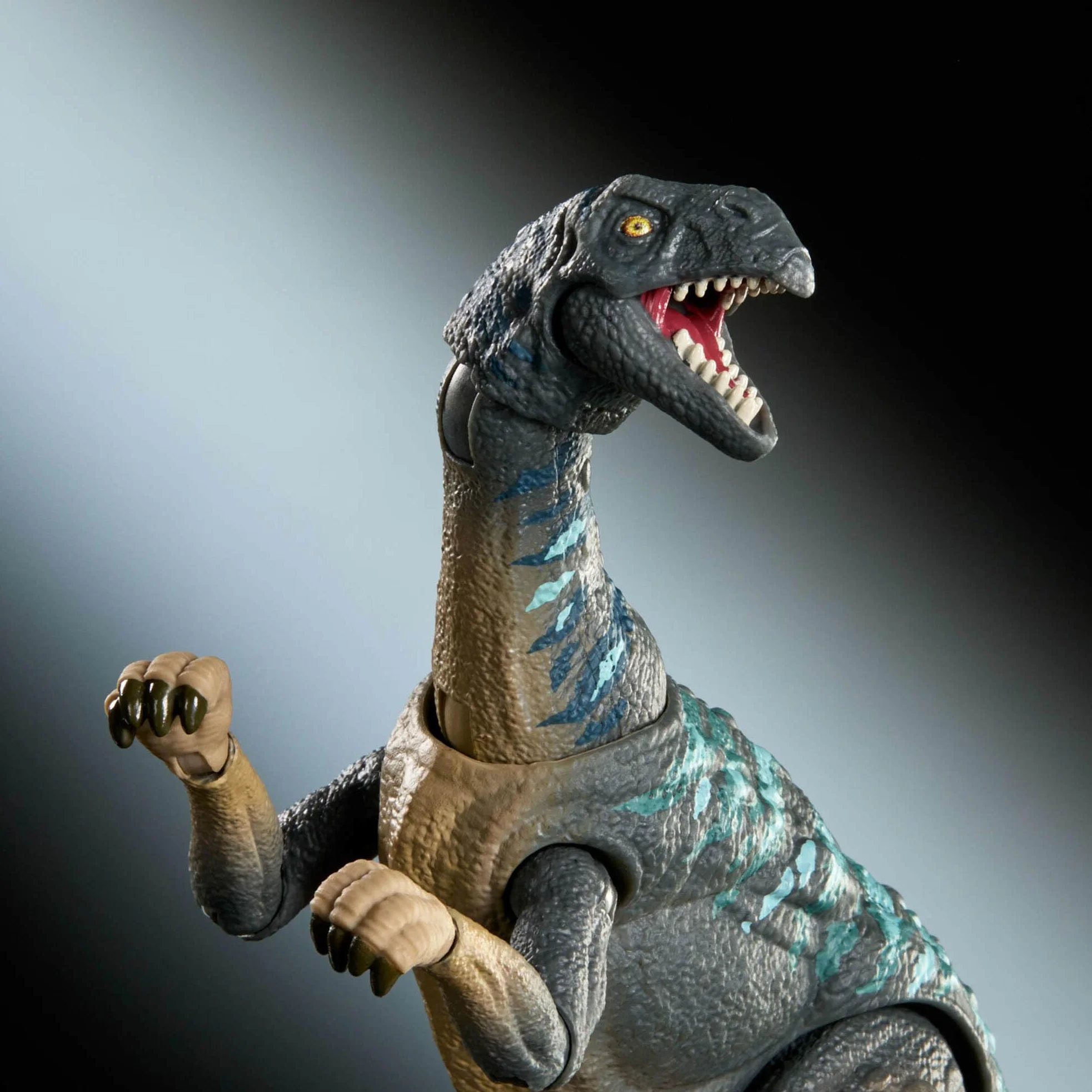 Mattel Jurassic World Figura de acción Mussaurio Dinosaurio 15 Puntos de articulación JKM89