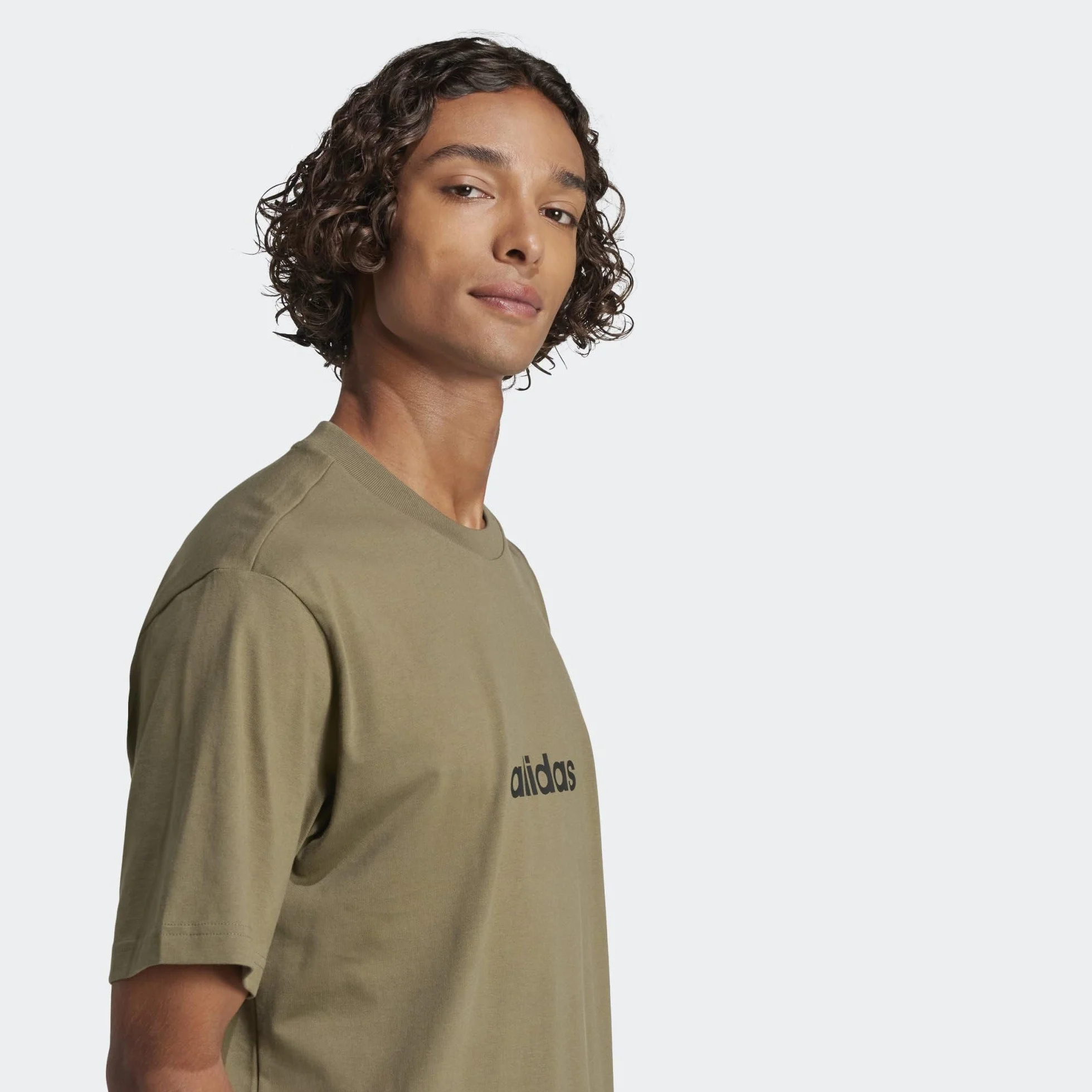 adidas Camiseta Essentials Linear Single Jersey Męska