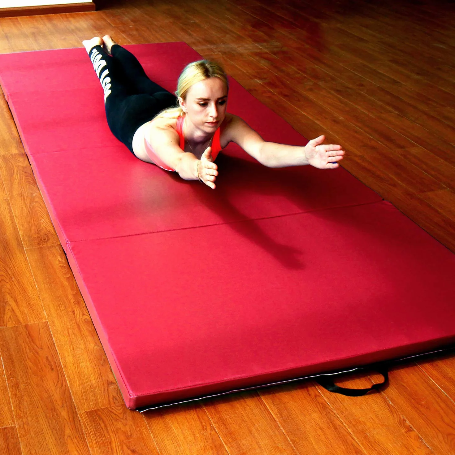 CCLIFE Colchoneta Plegable Gimnasia Espuma 180x80x5cm 200x100x5cm Antideslizante Resistente