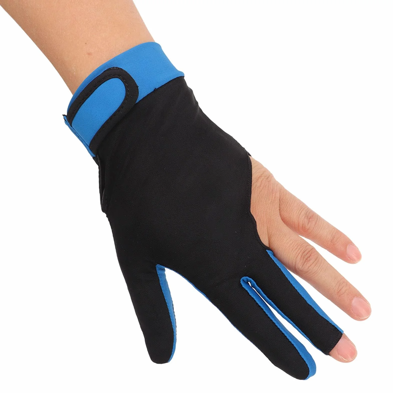 Guantes de Billar 3 Dedos para Tacos, Adultos, Izquierda y Derecha