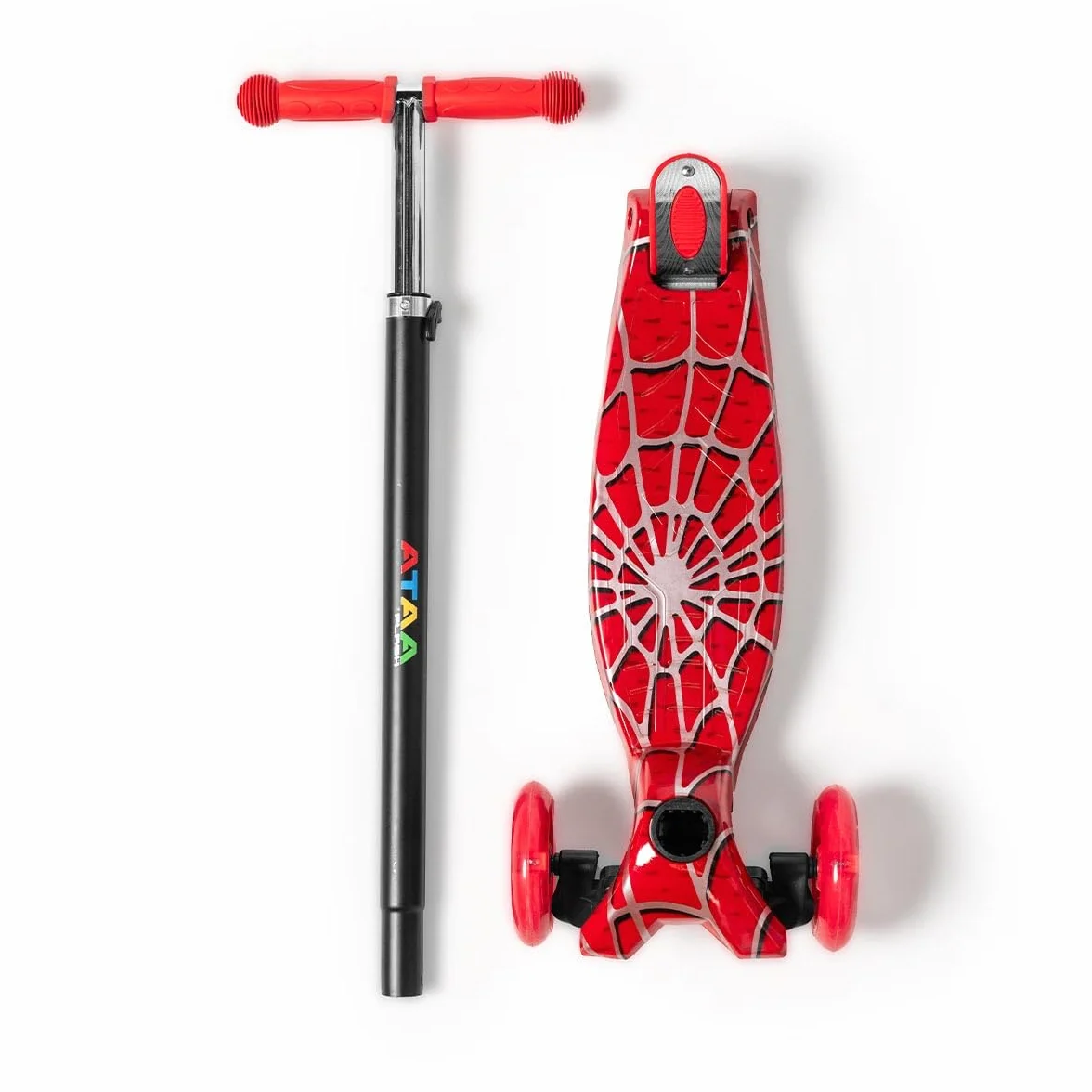 Patinete de 3 Ruedas ATAA Flash -Patinete para niños de 3 Ruedas, Patinete Infantil con Luces, Patinete de 3 Ruedas con Manillar Ajustable, Giro por Gravedad, Patinete de 2 a 9 años