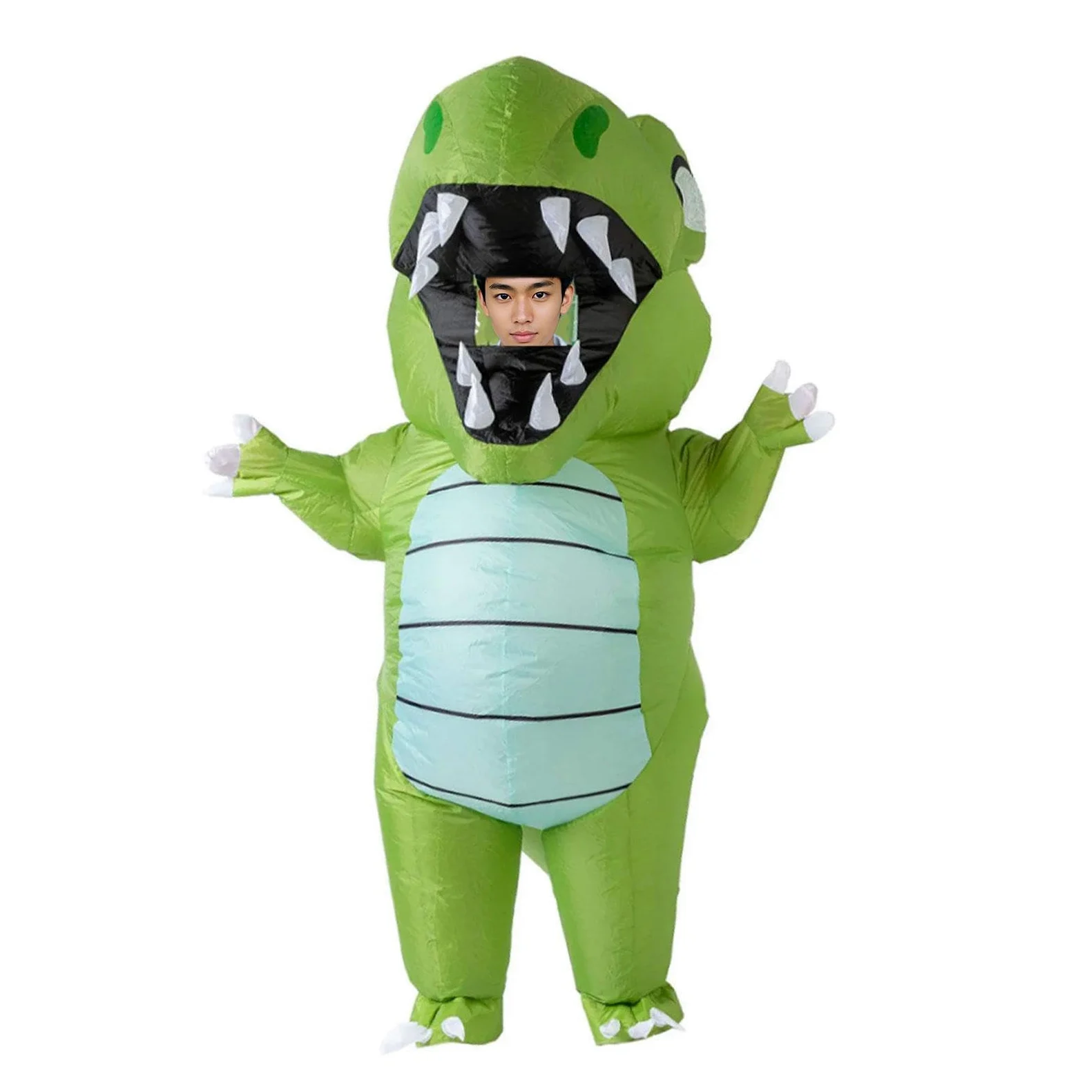 de Disfraz de Dinosaurio Inflable, para Adultos