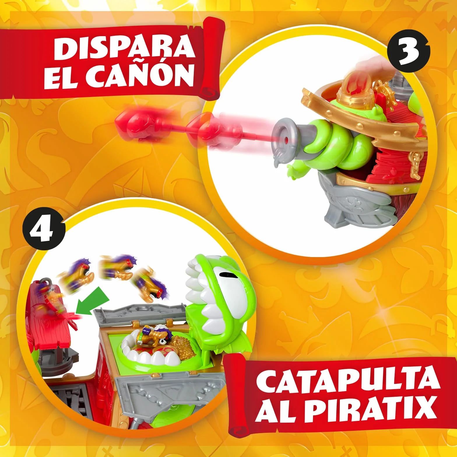 PIRATIX Kraken Ship Barco Piratix Juguete con Accesorios Exclusivos