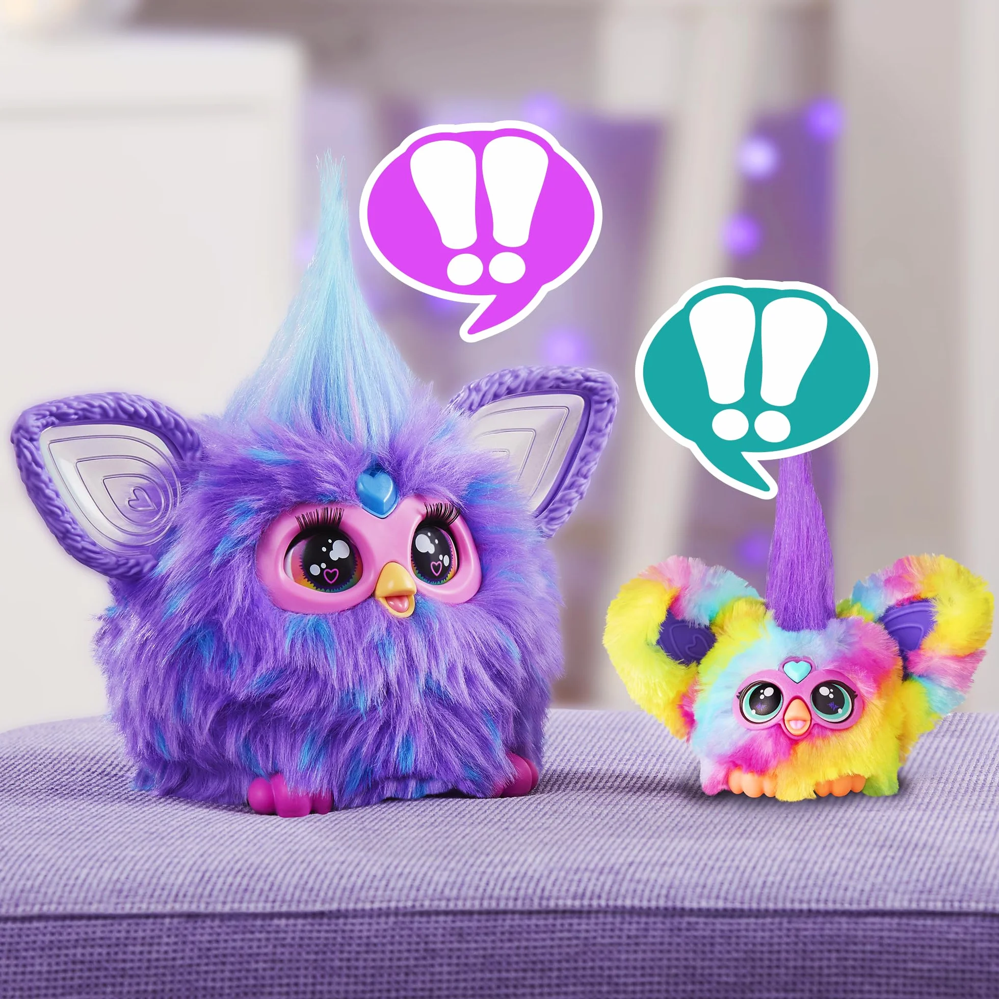 Furby Furblets Ray-Vee Minipeluche electrónico de juguete