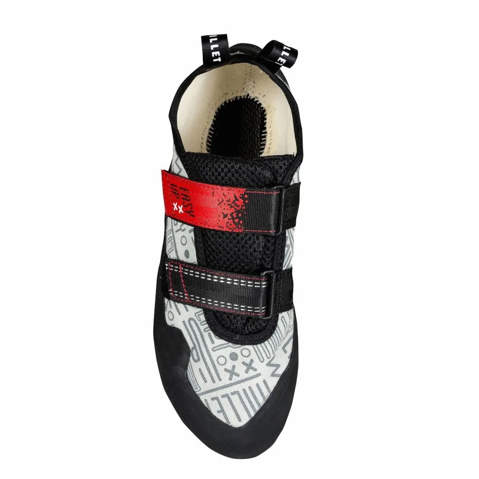 MILLET Easy Up M Pies de Gato Unisex Adulto Empeine Polialgodón Gris Rojo