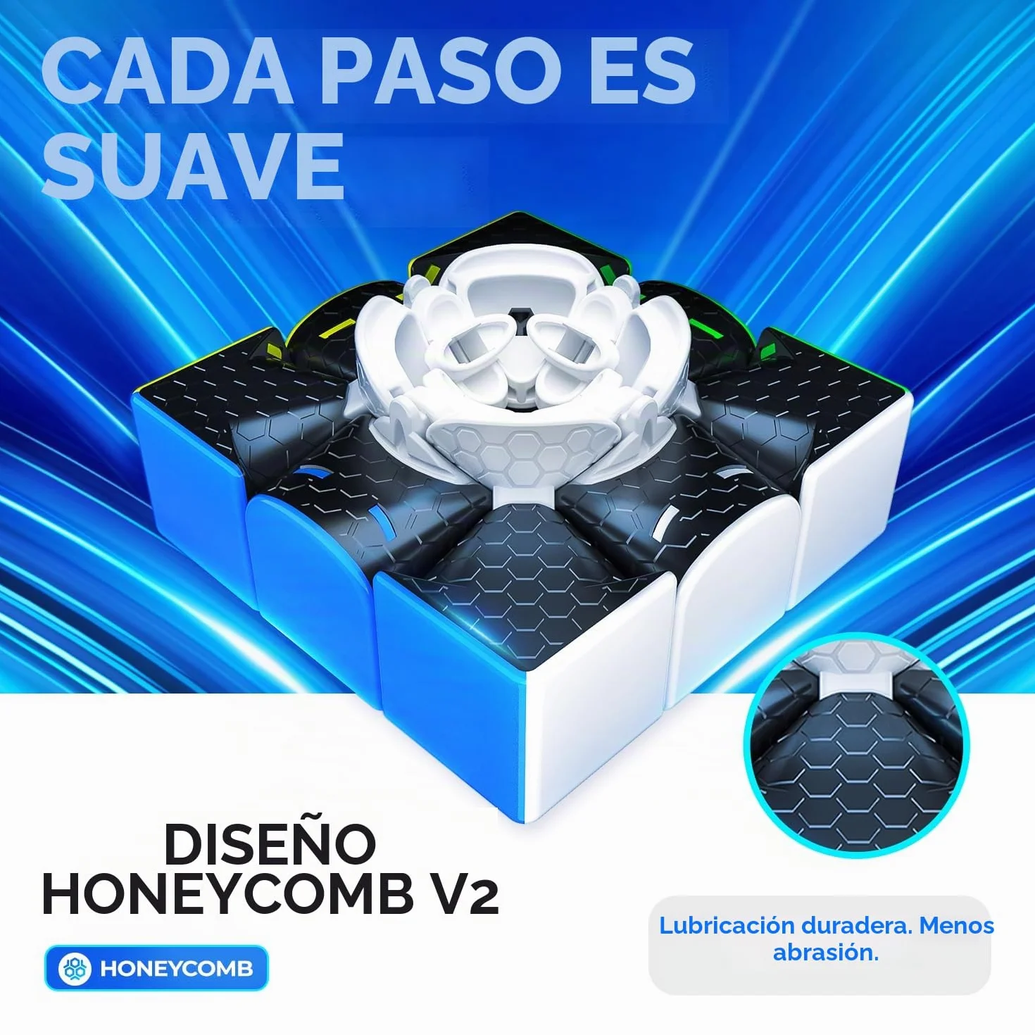GAN 356RS 3x3 Speed Cube Original Profesional Sin Pegatinas