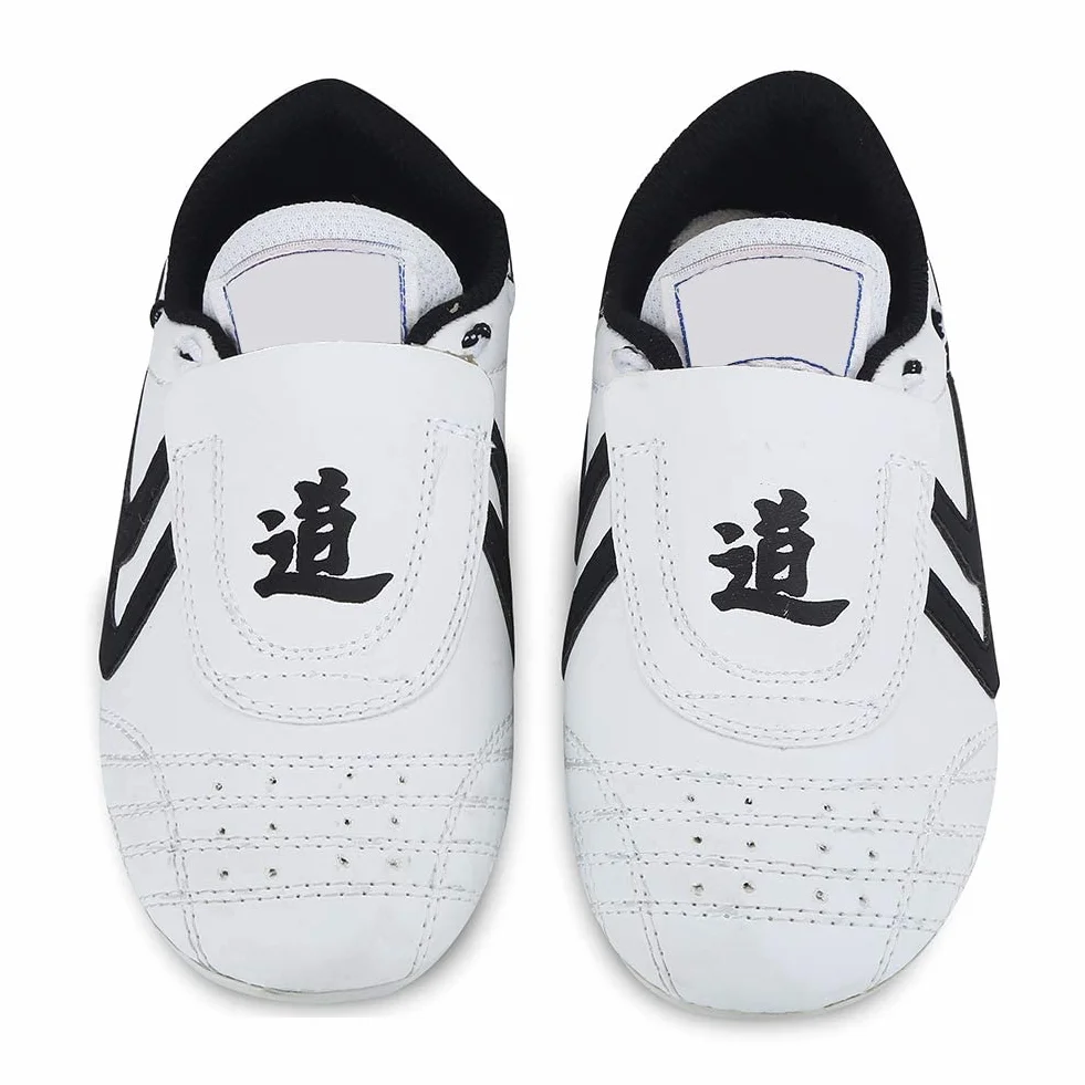 Zapatillas de Taekwondo Antideslizantes Artes Marciales Adultos Niños Talla 28-45 Blanco