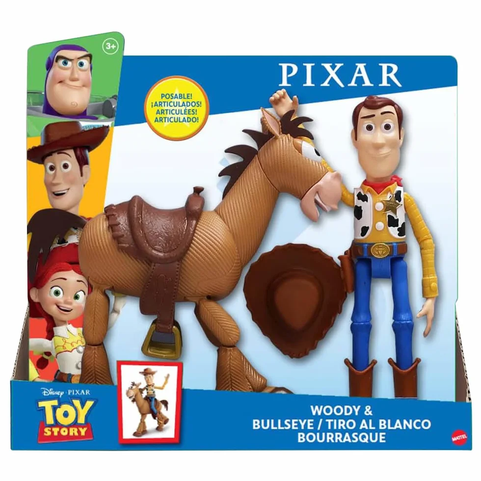 Mattel Disney Toy Story Woody y Perdigón Pack de aventuras GDB91