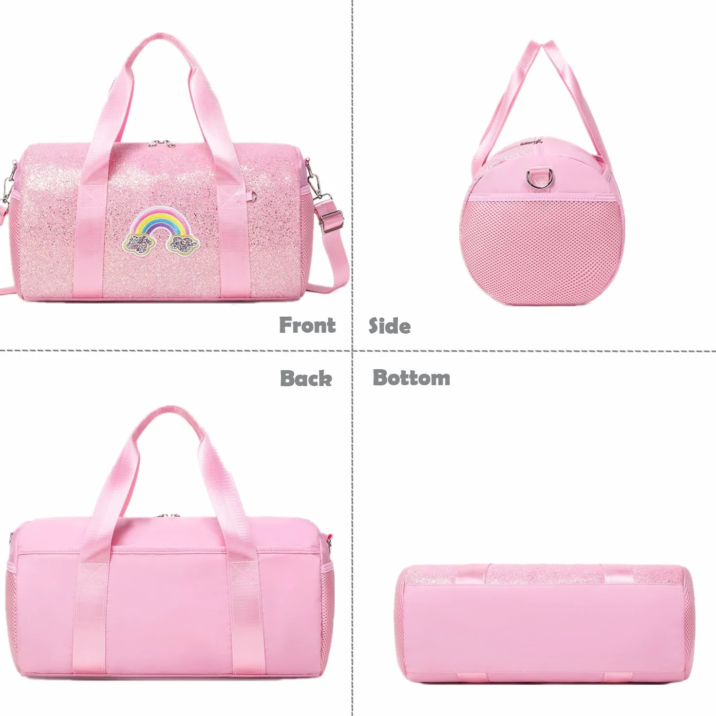 Bolsa Deportiva para Niña Danza Piscina Gimnasia Ritmica Baile